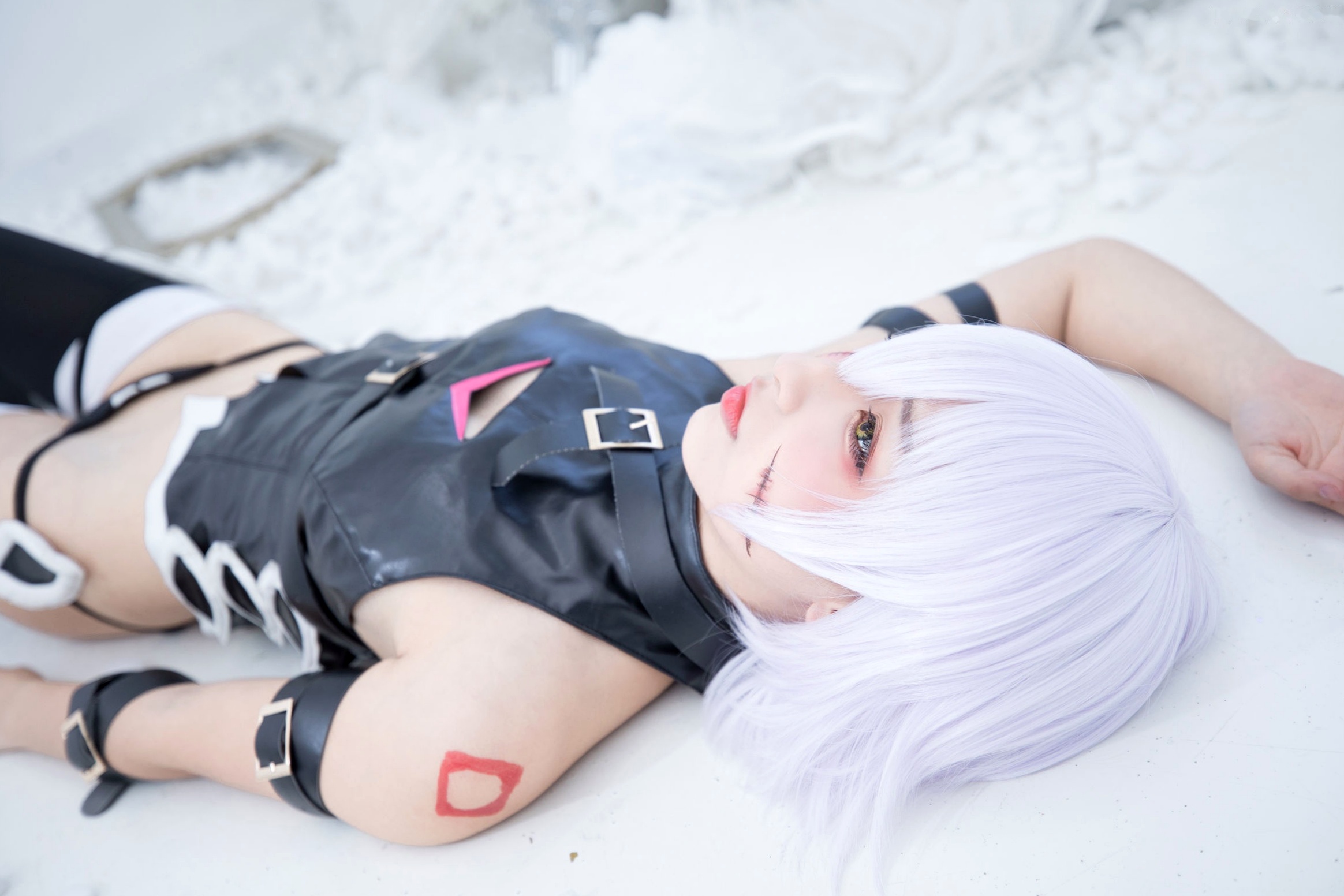 Gallery - 神楽坂真冬-008-绝对服从：高还原度FGO动漫COSPLAY写真，冷艳战斗装与极致身材完美融合，硬核魅惑角色扮演性感诱惑极品 女神私房照_秀色女神 - image 22