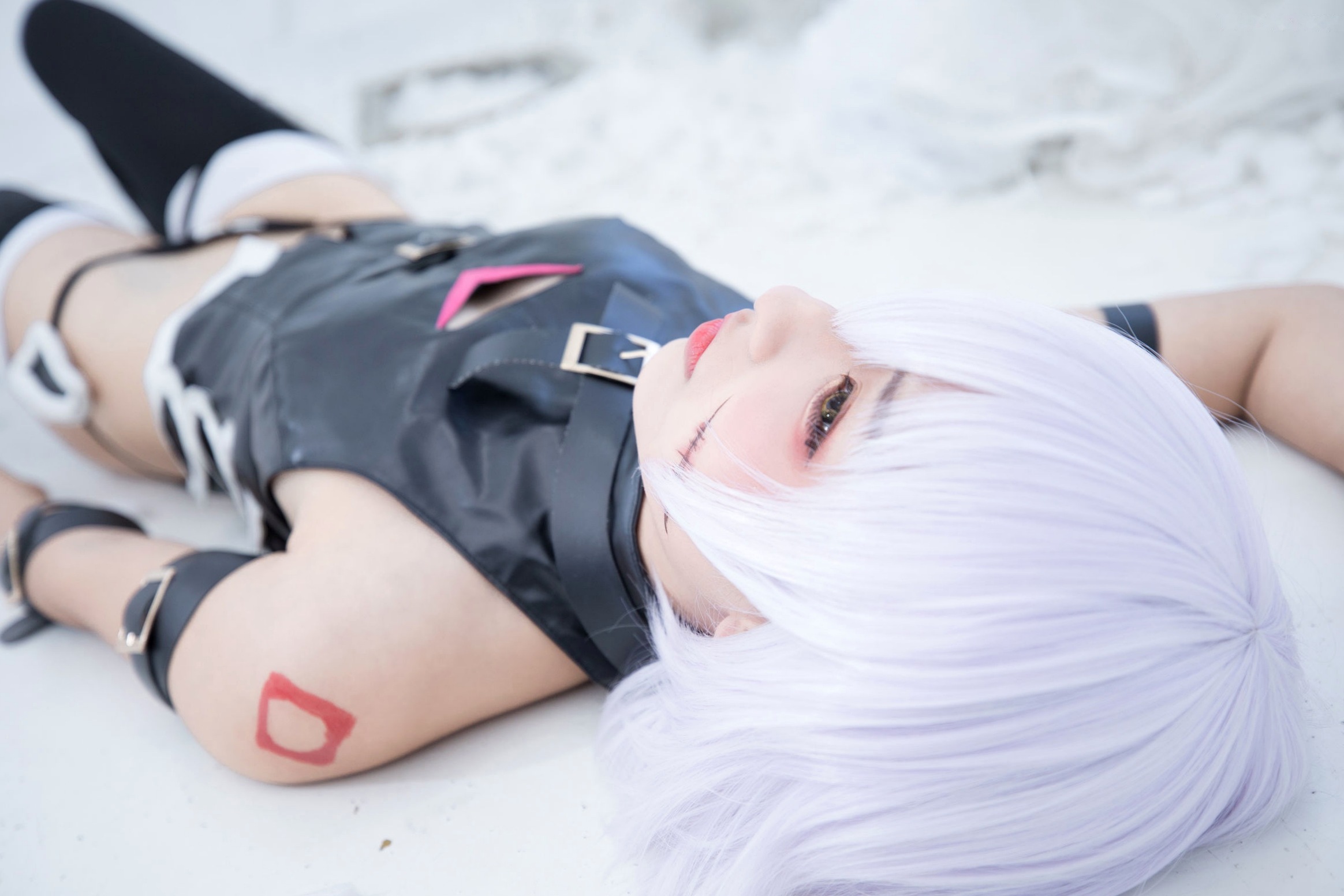 Gallery - 神楽坂真冬-008-绝对服从：高还原度FGO动漫COSPLAY写真，冷艳战斗装与极致身材完美融合，硬核魅惑角色扮演性感诱惑极品 女神私房照_秀色女神 - image 23