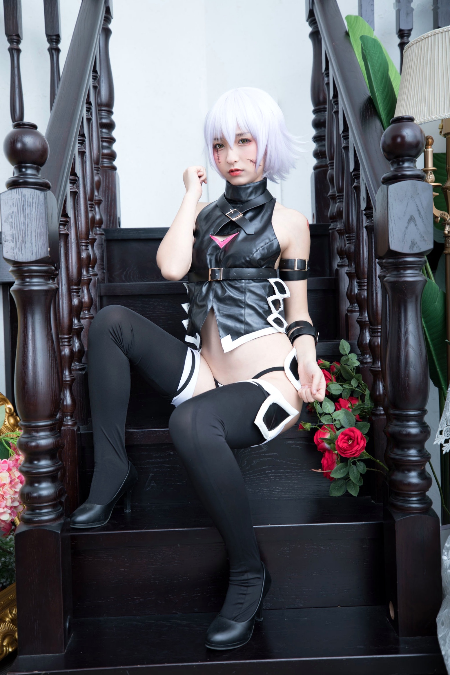 Gallery - 神楽坂真冬-008-绝对服从：高还原度FGO动漫COSPLAY写真，冷艳战斗装与极致身材完美融合，硬核魅惑角色扮演性感诱惑极品 女神私房照_秀色女神 - image 28