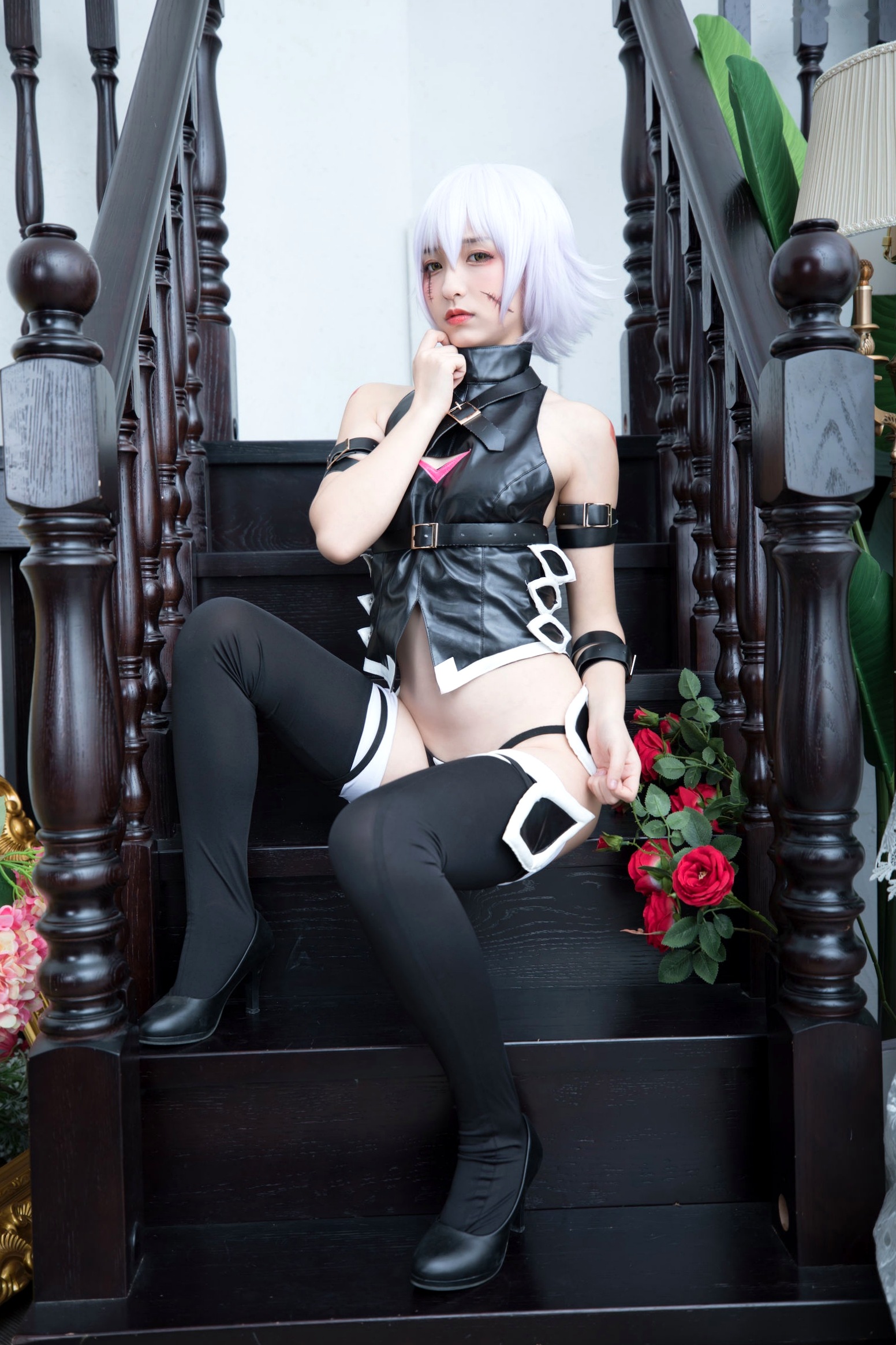 Gallery - 神楽坂真冬-008-绝对服从：高还原度FGO动漫COSPLAY写真，冷艳战斗装与极致身材完美融合，硬核魅惑角色扮演性感诱惑极品 女神私房照_秀色女神 - image 29