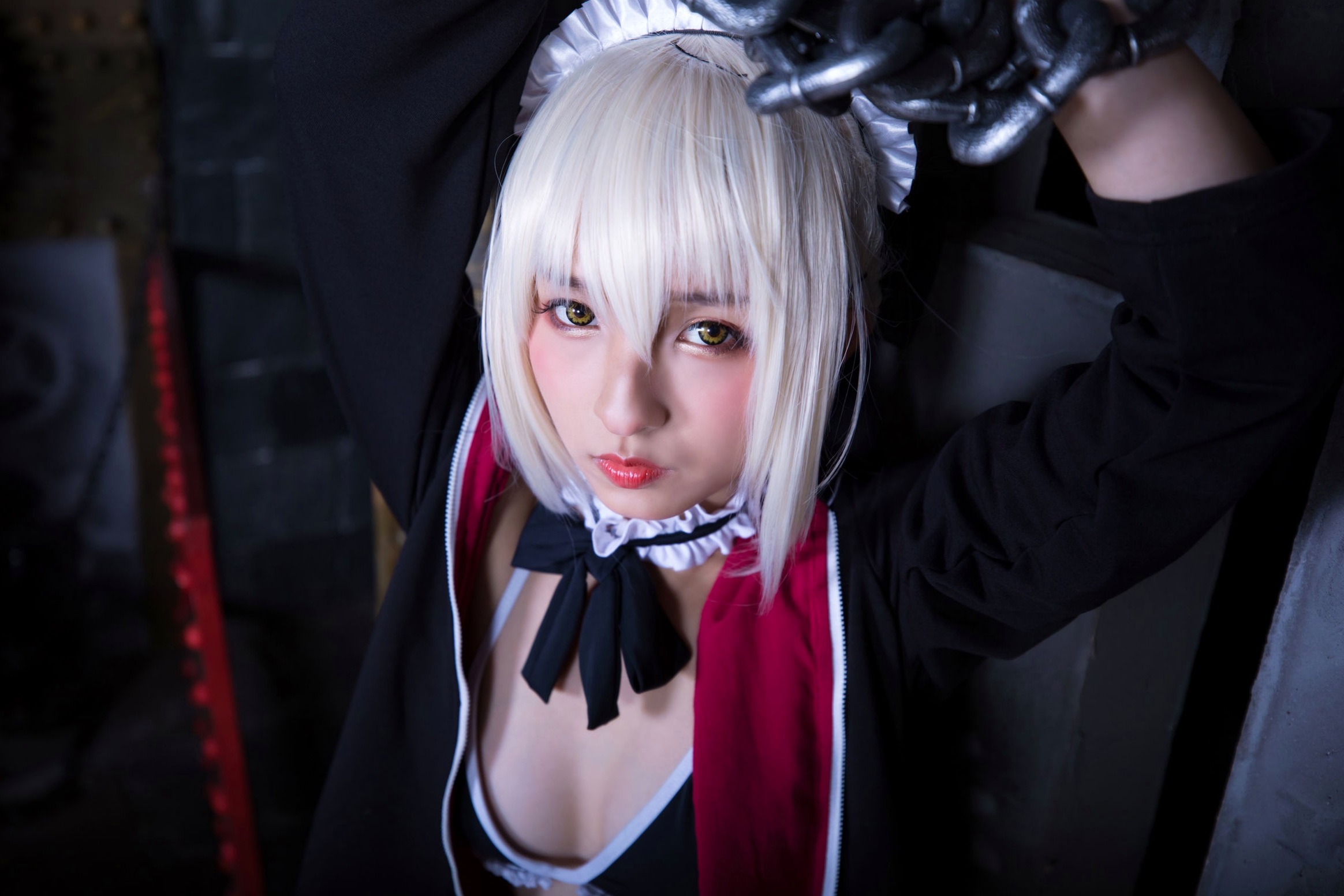 Gallery - 神楽坂真冬-008-绝对服从：高还原度FGO动漫COSPLAY写真，冷艳战斗装与极致身材完美融合，硬核魅惑角色扮演性感诱惑极品 女神私房照_秀色女神 - image 72