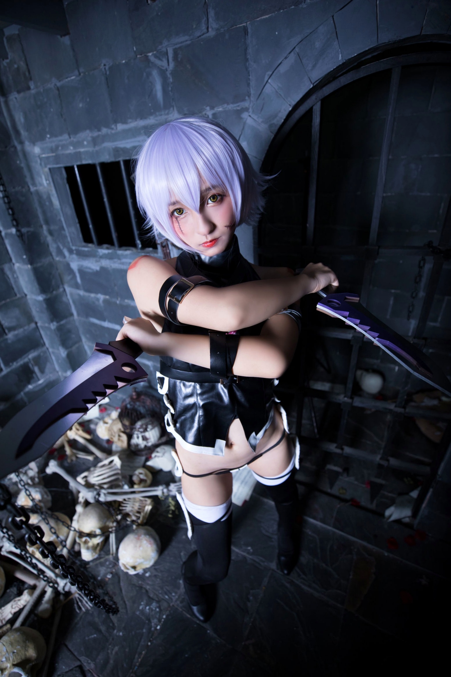 Gallery - 神楽坂真冬-008-绝对服从：高还原度FGO动漫COSPLAY写真，冷艳战斗装与极致身材完美融合，硬核魅惑角色扮演性感诱惑极品 女神私房照_秀色女神 - image 77
