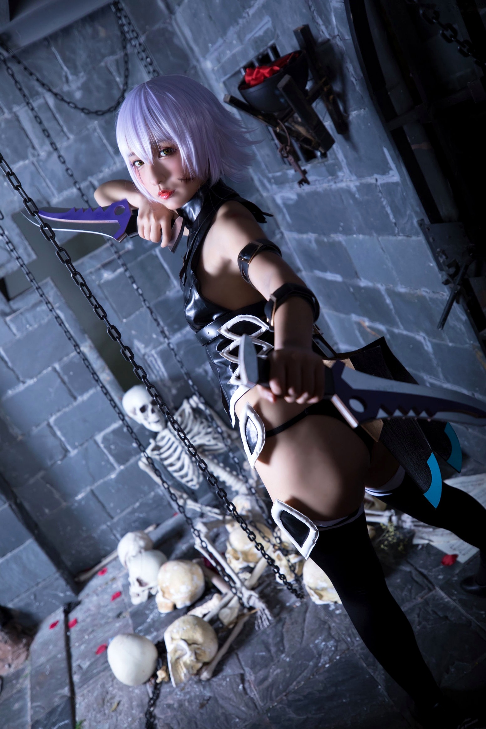 Gallery - 神楽坂真冬-008-绝对服从：高还原度FGO动漫COSPLAY写真，冷艳战斗装与极致身材完美融合，硬核魅惑角色扮演性感诱惑极品 女神私房照_秀色女神 - image 85