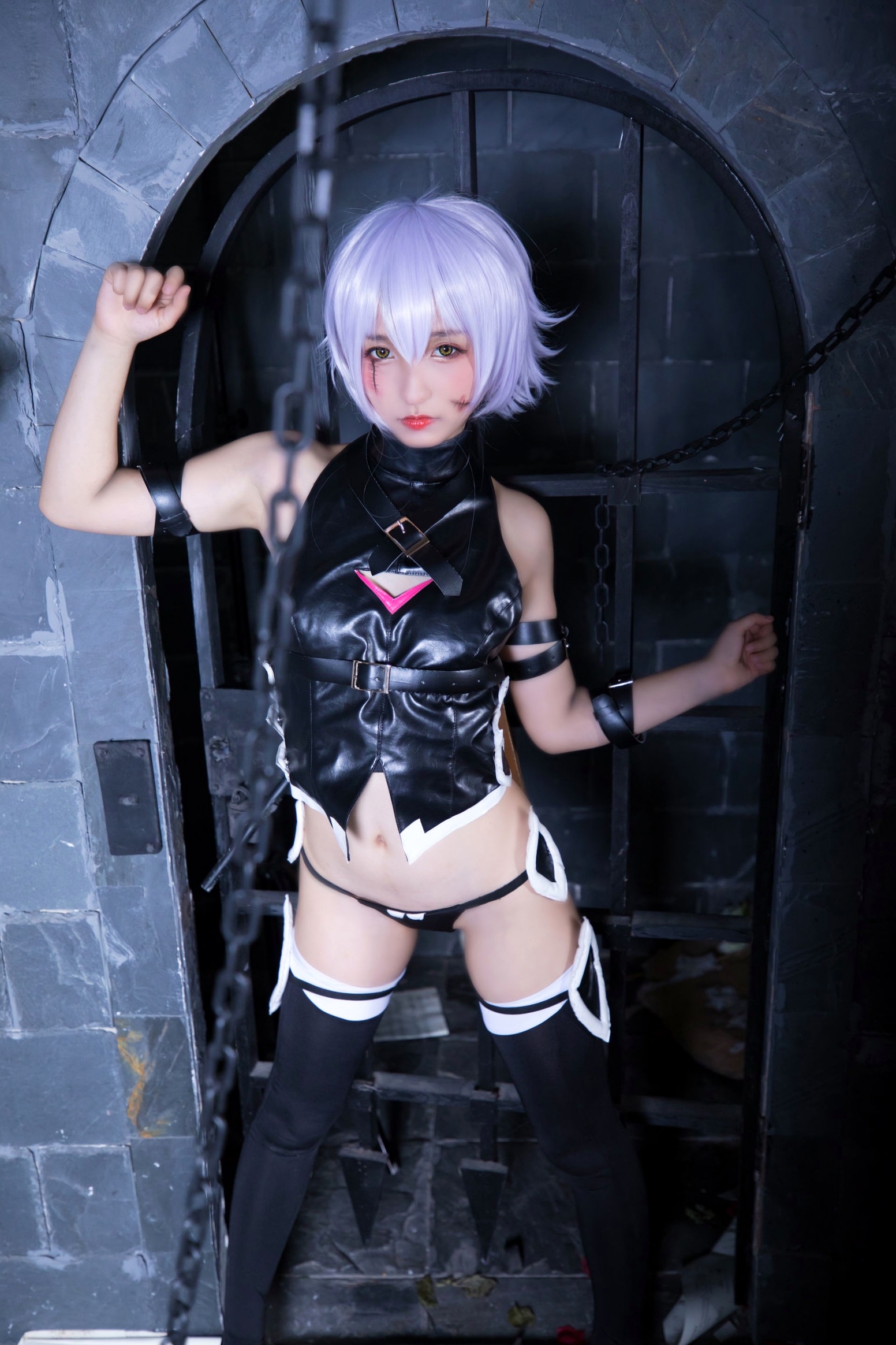 Gallery - 神楽坂真冬-008-绝对服从：高还原度FGO动漫COSPLAY写真，冷艳战斗装与极致身材完美融合，硬核魅惑角色扮演性感诱惑极品 女神私房照_秀色女神 - image 95
