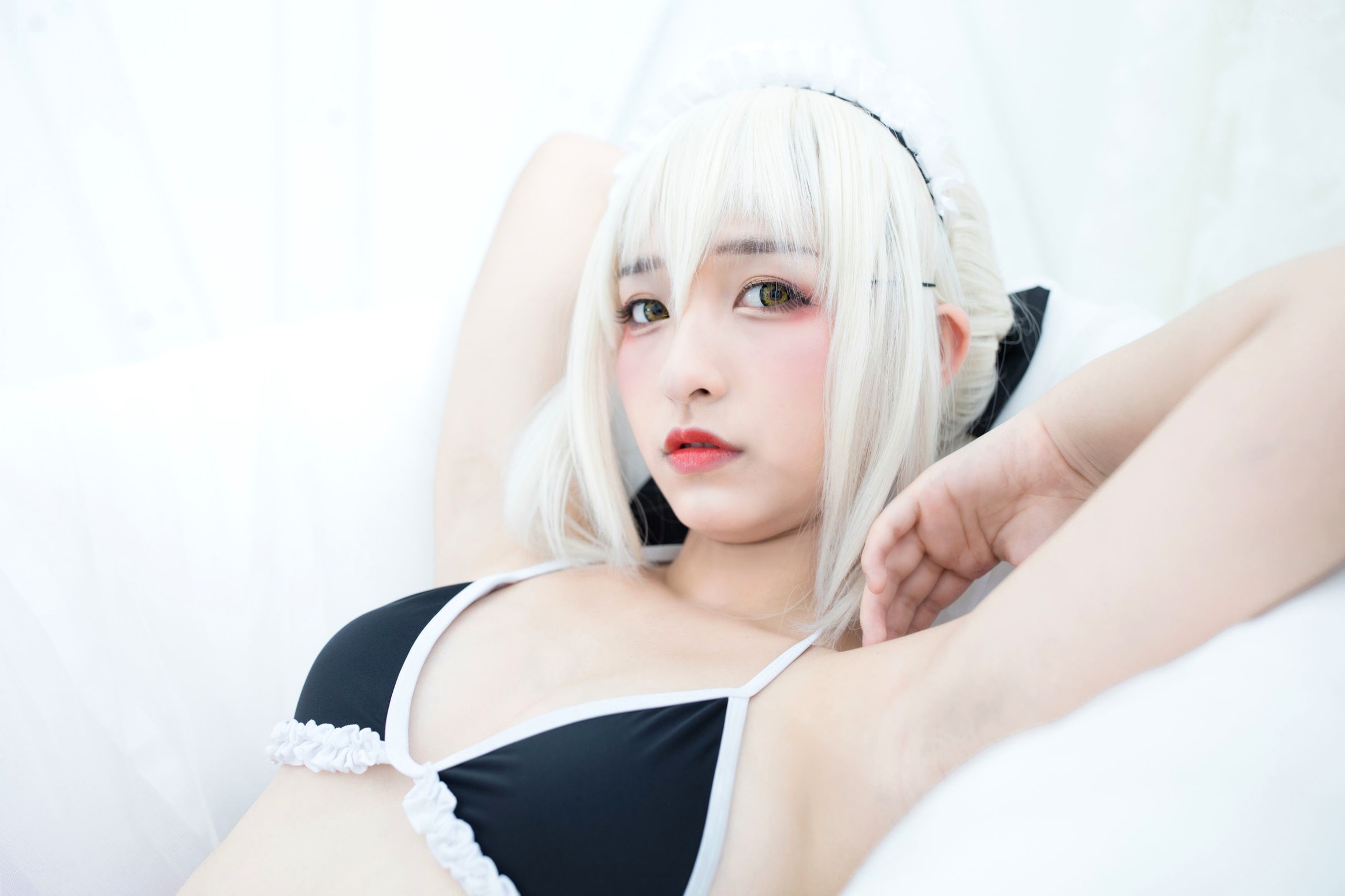 Gallery - 神楽坂真冬-008-绝对服从：高还原度FGO动漫COSPLAY写真，冷艳战斗装与极致身材完美融合，硬核魅惑角色扮演性感诱惑极品 女神私房照_秀色女神 - image 107