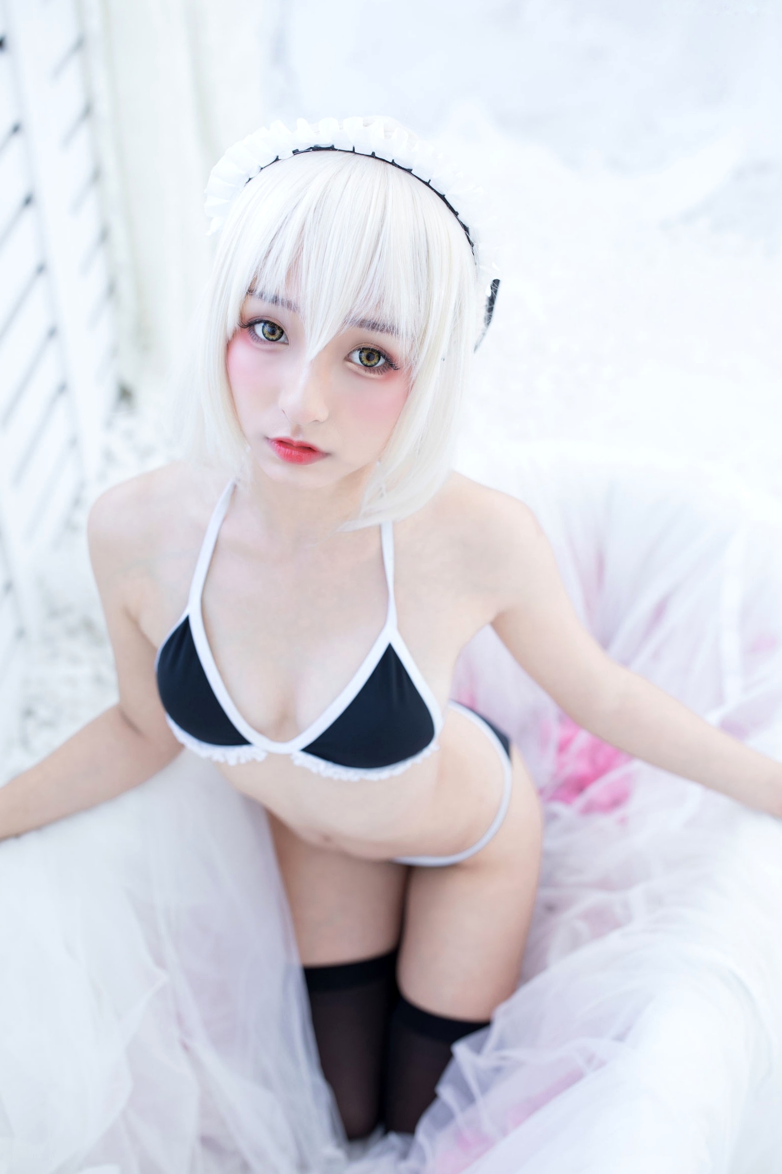Gallery - 神楽坂真冬-008-绝对服从：高还原度FGO动漫COSPLAY写真，冷艳战斗装与极致身材完美融合，硬核魅惑角色扮演性感诱惑极品 女神私房照_秀色女神 - image 120