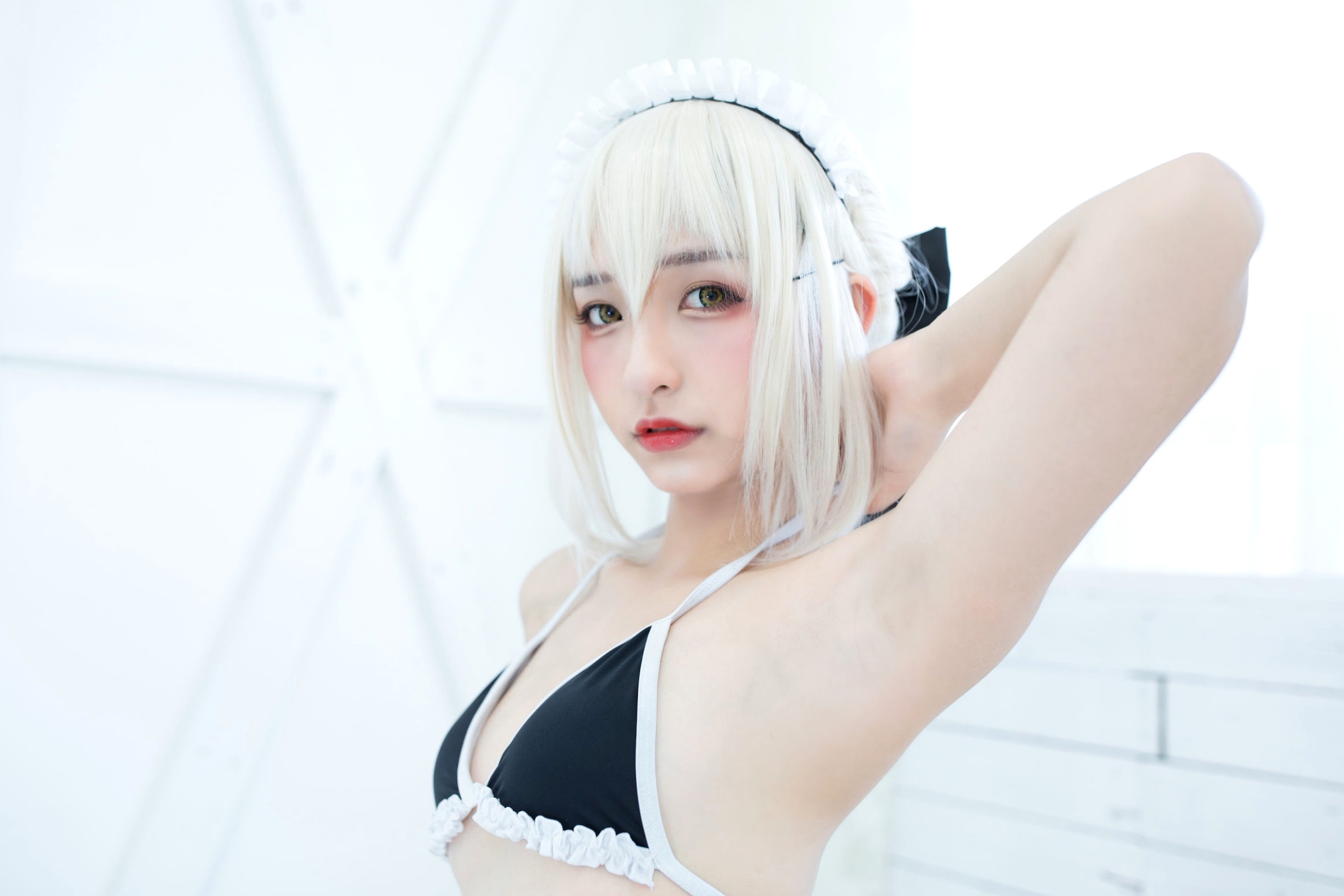 Gallery - 神楽坂真冬-008-绝对服从：高还原度FGO动漫COSPLAY写真，冷艳战斗装与极致身材完美融合，硬核魅惑角色扮演性感诱惑极品 女神私房照_秀色女神 - image 127