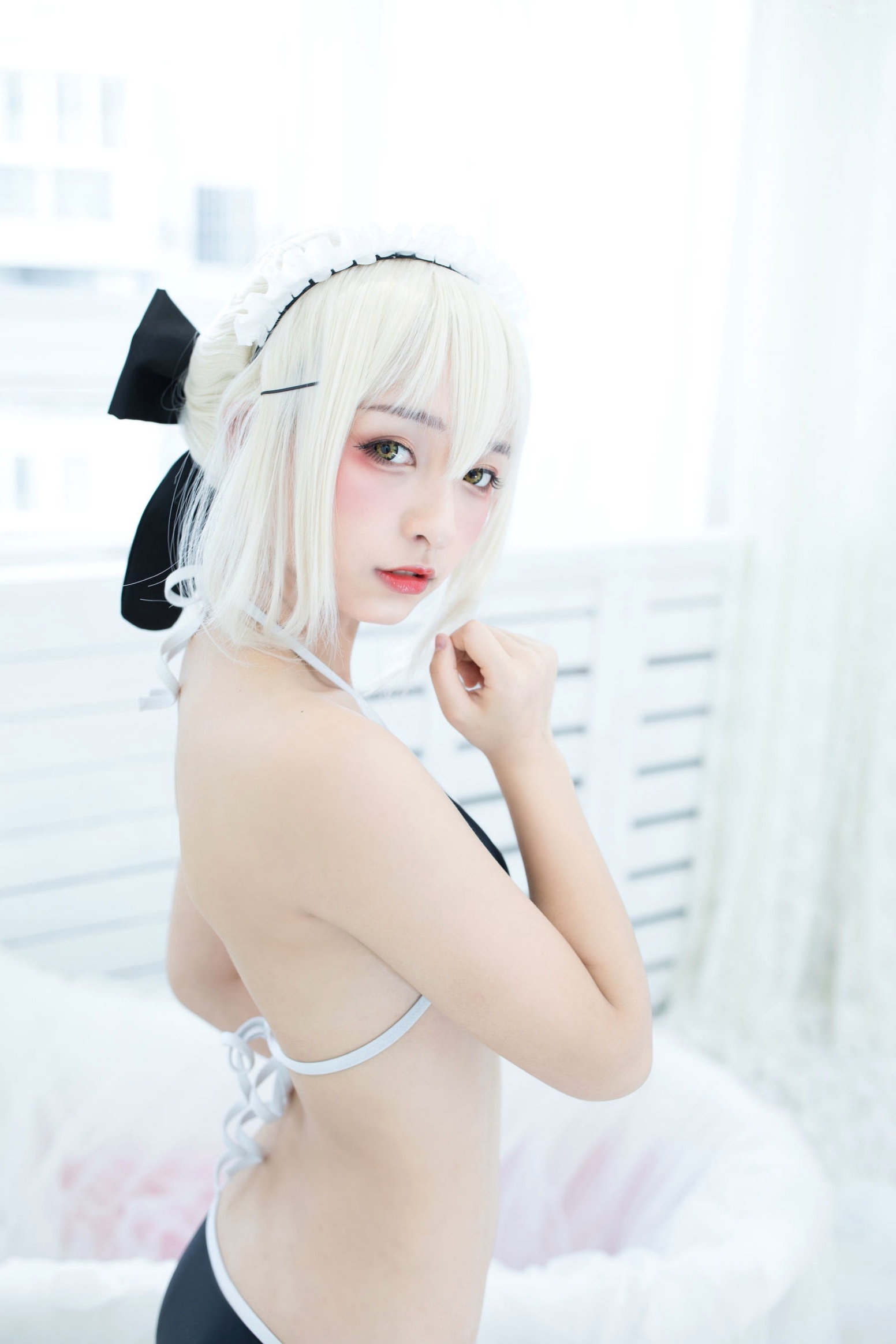 Gallery - 神楽坂真冬-008-绝对服从：高还原度FGO动漫COSPLAY写真，冷艳战斗装与极致身材完美融合，硬核魅惑角色扮演性感诱惑极品 女神私房照_秀色女神 - image 131