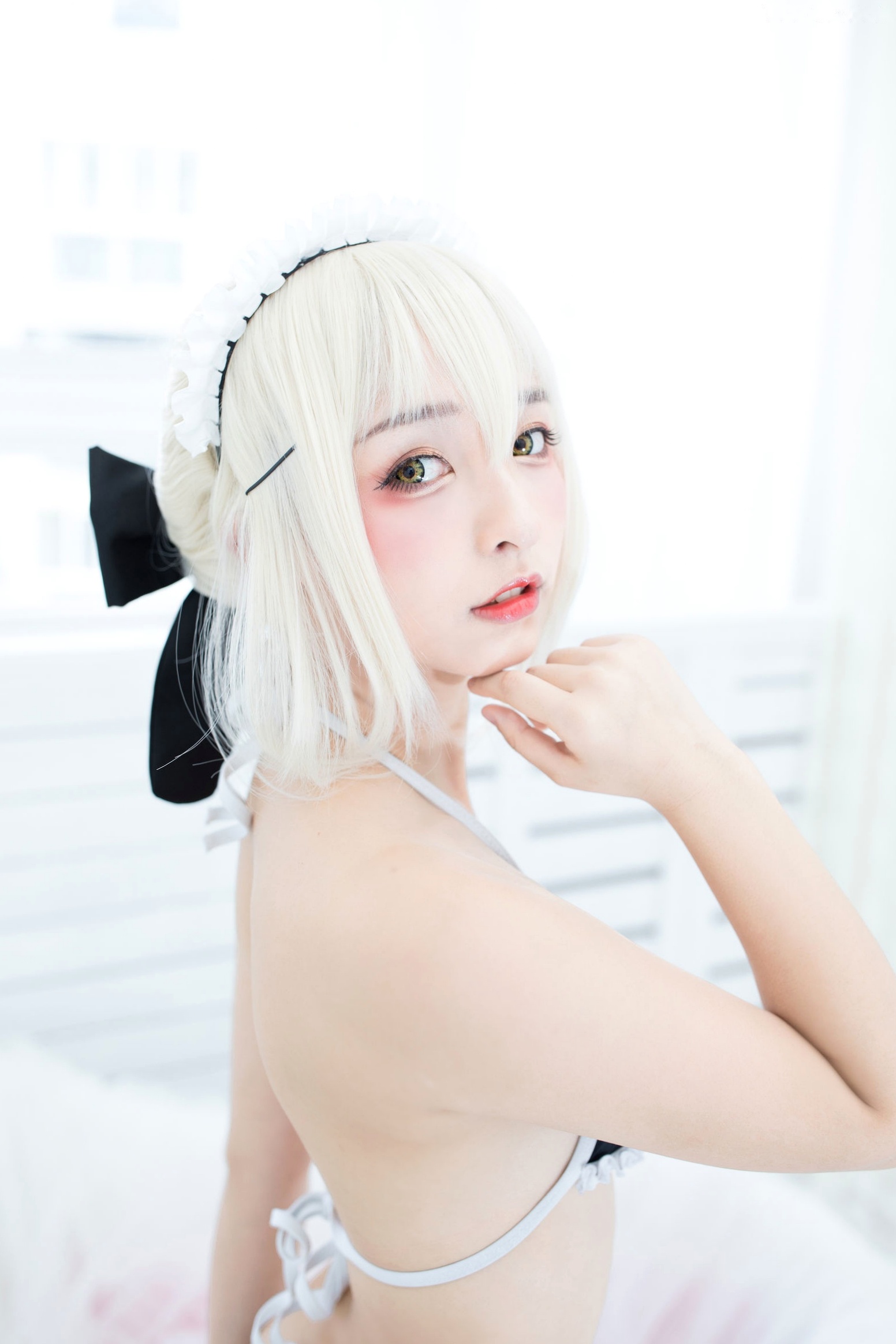 Gallery - 神楽坂真冬-008-绝对服从：高还原度FGO动漫COSPLAY写真，冷艳战斗装与极致身材完美融合，硬核魅惑角色扮演性感诱惑极品 女神私房照_秀色女神 - image 133