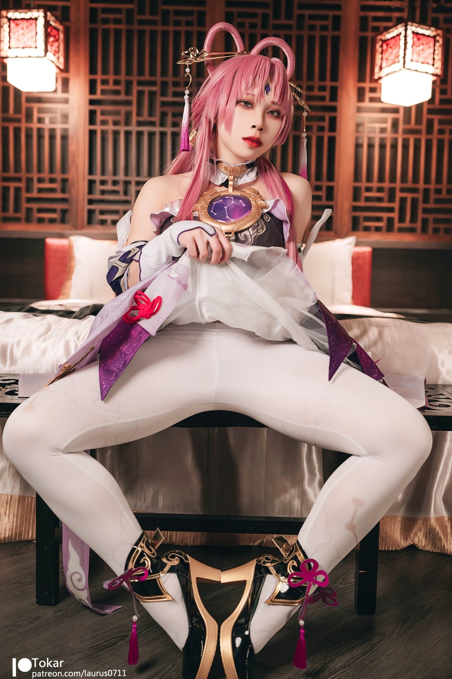 Gallery - Tokar浵卡-崩坏星穹铁道符玄Cosplay私房照-性感大尺度动漫角色扮演角色扮演大尺度私房照性感诱惑 女神私房照_秀色女神 - image 4