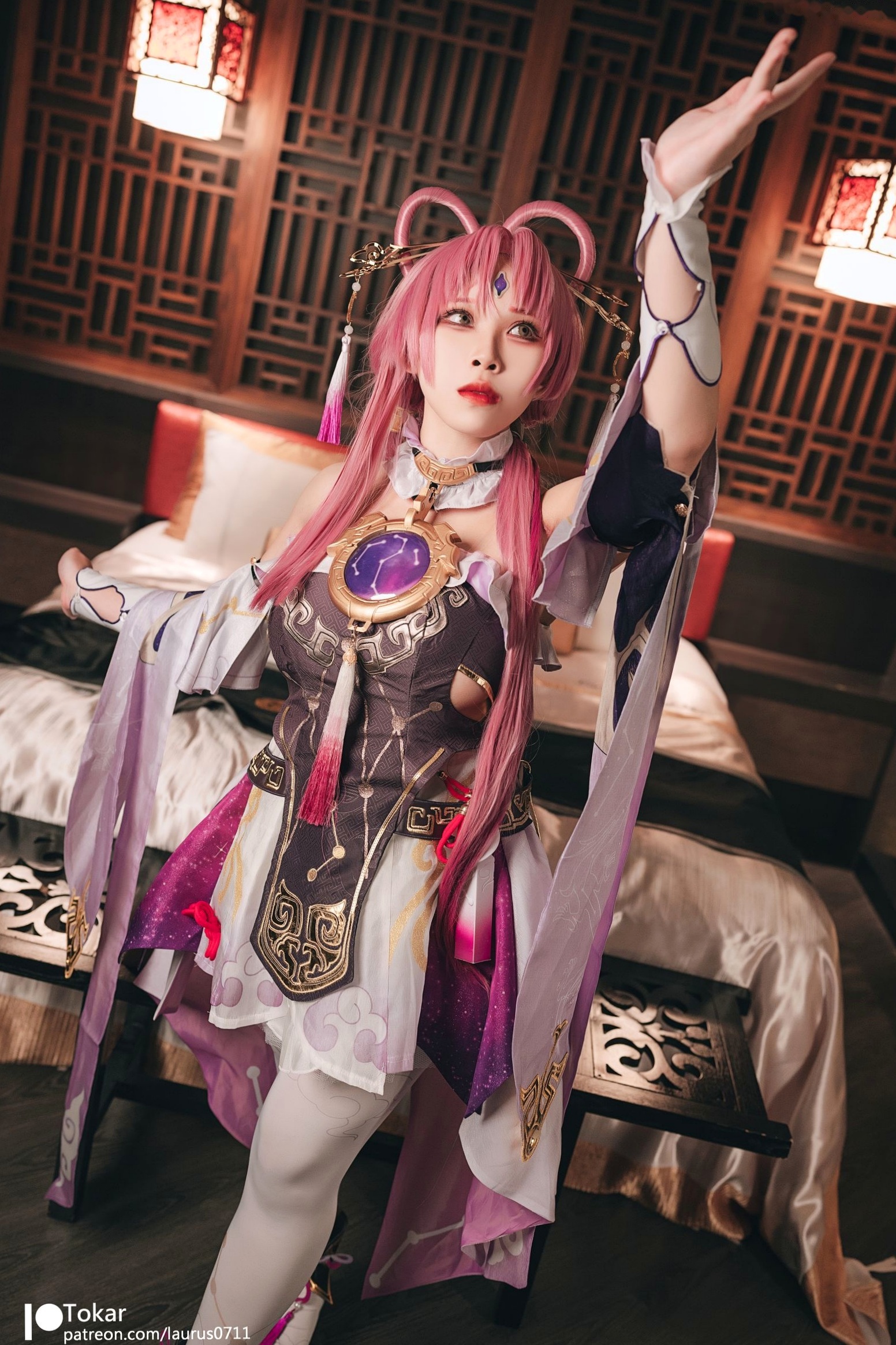 Gallery - Tokar浵卡-崩坏星穹铁道符玄Cosplay私房照-性感大尺度动漫角色扮演角色扮演大尺度私房照性感诱惑 女神私房照_秀色女神 - image 5