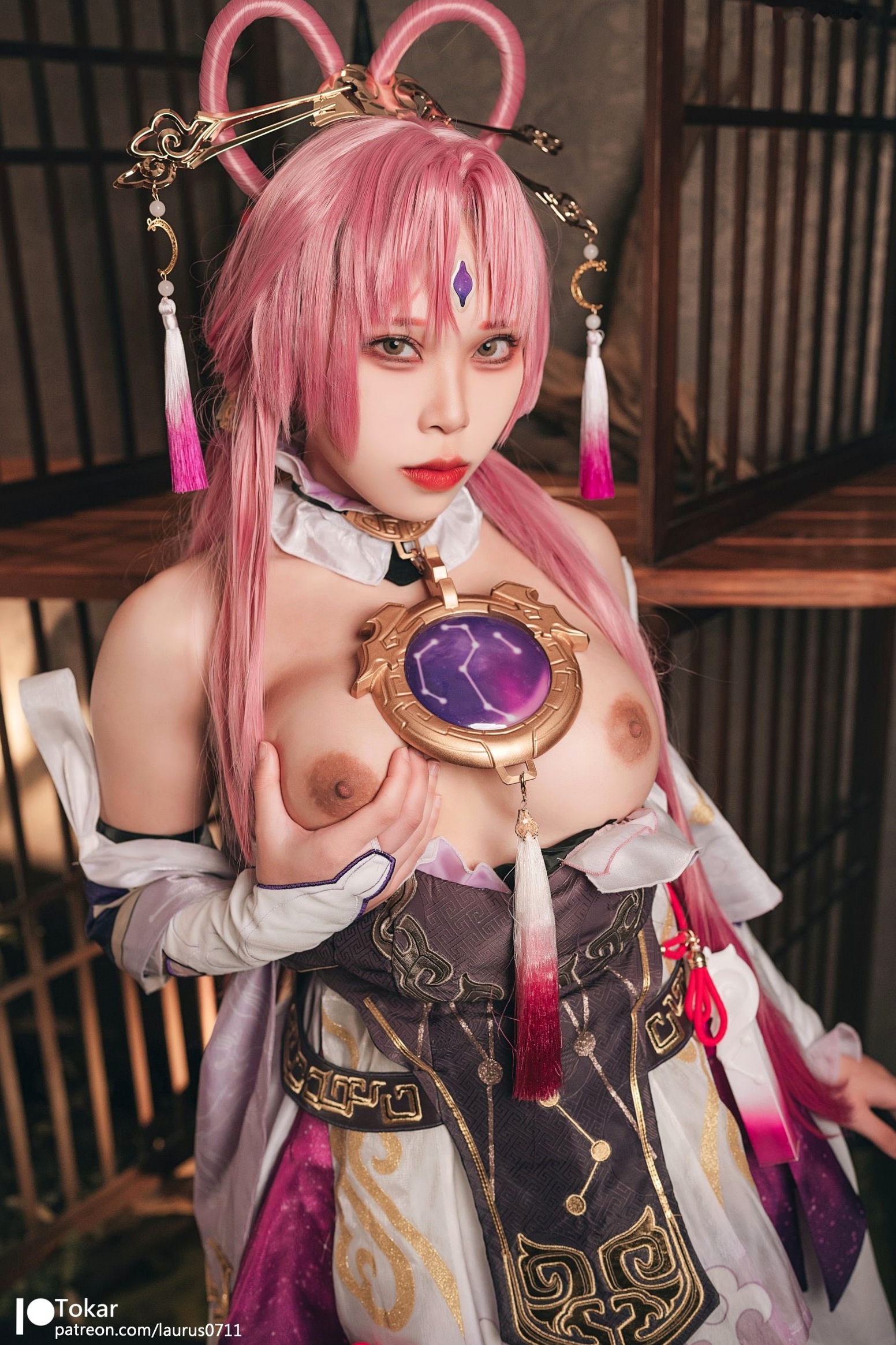 Gallery - Tokar浵卡-崩坏星穹铁道符玄Cosplay私房照-性感大尺度动漫角色扮演角色扮演大尺度私房照性感诱惑 女神私房照_秀色女神 - image 9