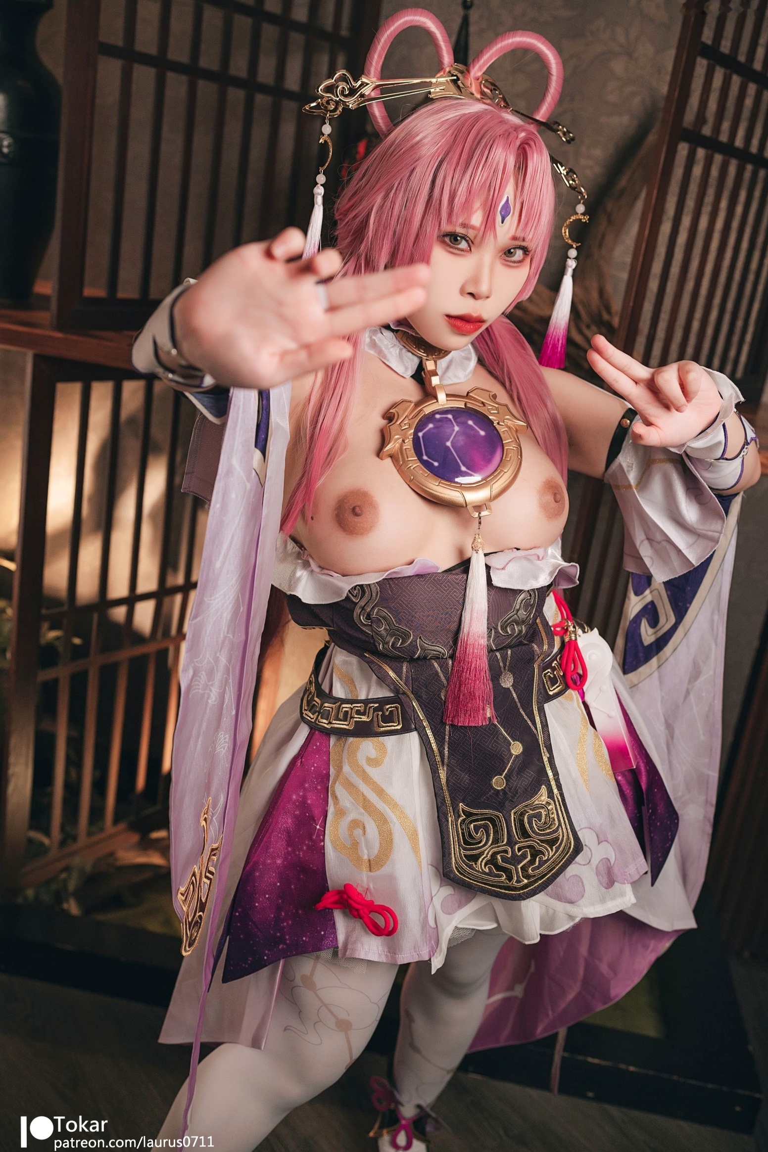 Gallery - Tokar浵卡-崩坏星穹铁道符玄Cosplay私房照-性感大尺度动漫角色扮演角色扮演大尺度私房照性感诱惑 女神私房照_秀色女神 - image 10