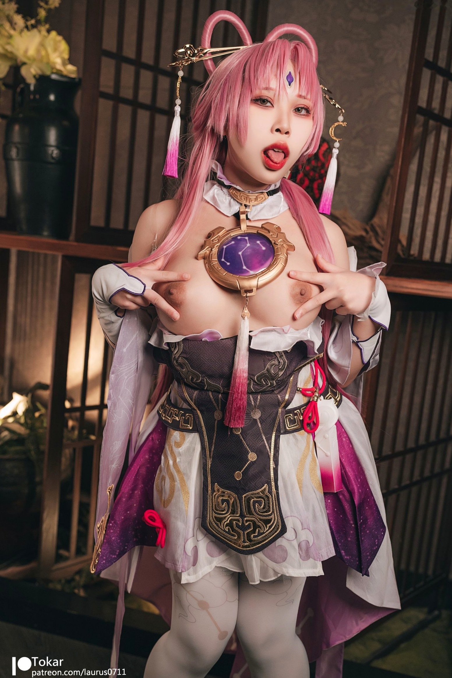 Gallery - Tokar浵卡-崩坏星穹铁道符玄Cosplay私房照-性感大尺度动漫角色扮演角色扮演大尺度私房照性感诱惑 女神私房照_秀色女神 - image 11