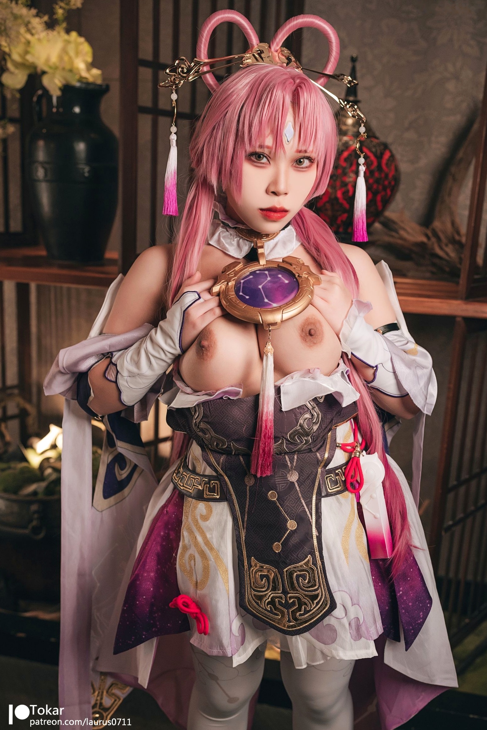 Gallery - Tokar浵卡-崩坏星穹铁道符玄Cosplay私房照-性感大尺度动漫角色扮演角色扮演大尺度私房照性感诱惑 女神私房照_秀色女神 - image 13