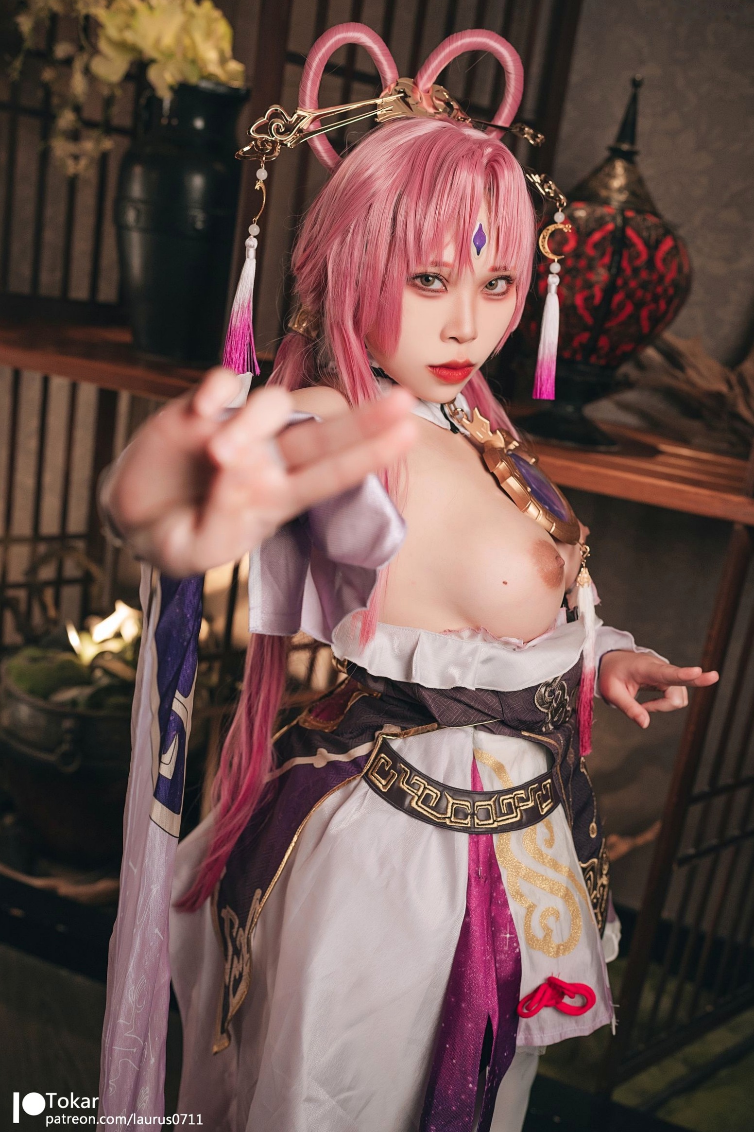 Gallery - Tokar浵卡-崩坏星穹铁道符玄Cosplay私房照-性感大尺度动漫角色扮演角色扮演大尺度私房照性感诱惑 女神私房照_秀色女神 - image 14
