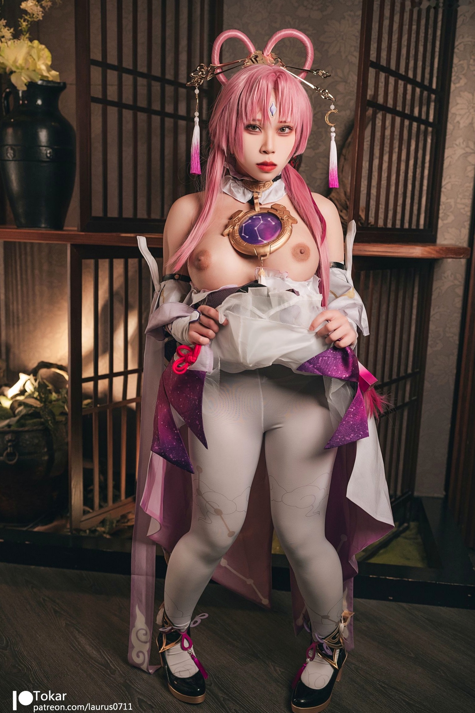 Gallery - Tokar浵卡-崩坏星穹铁道符玄Cosplay私房照-性感大尺度动漫角色扮演角色扮演大尺度私房照性感诱惑 女神私房照_秀色女神 - image 16