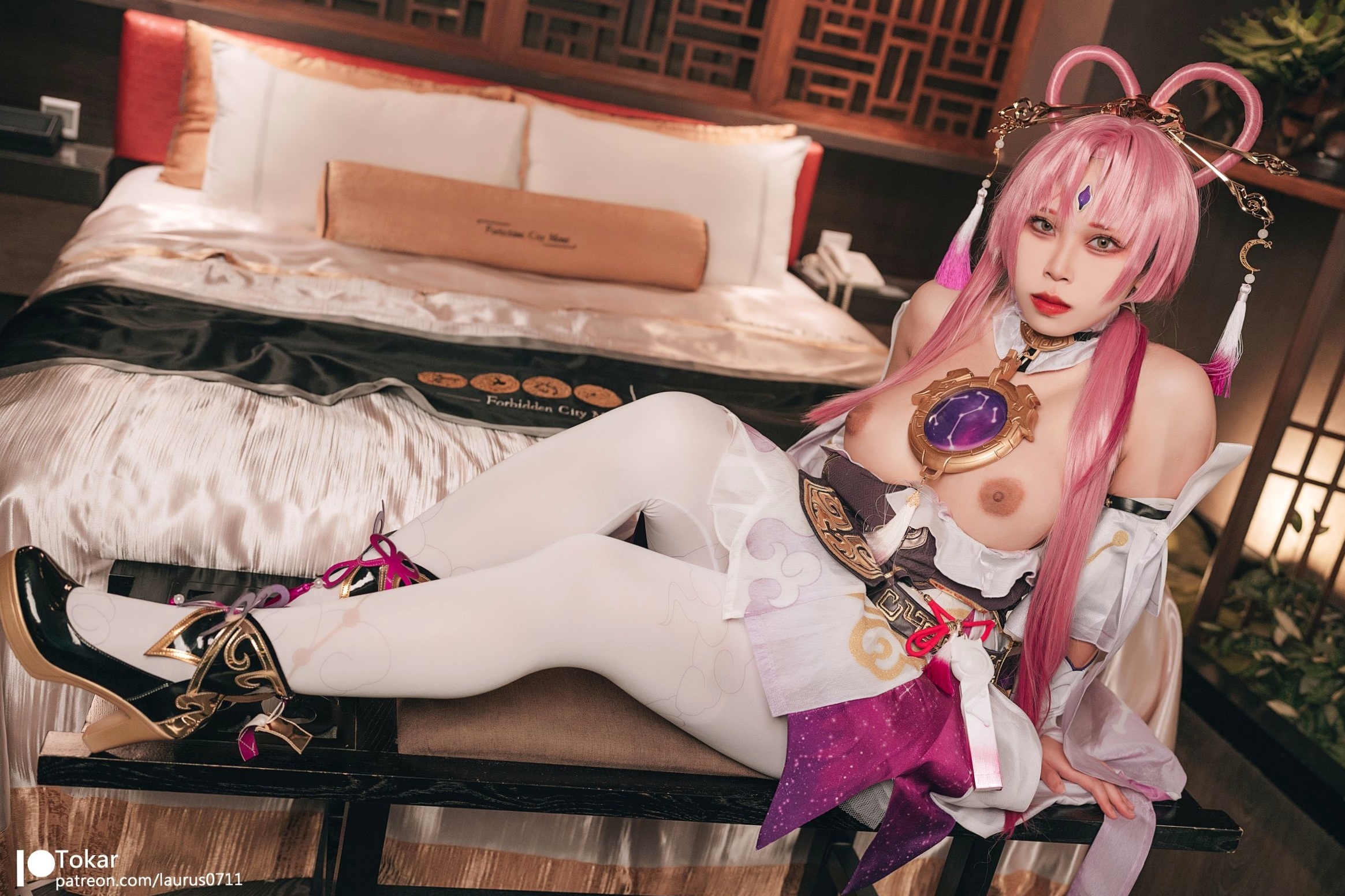 Gallery - Tokar浵卡-崩坏星穹铁道符玄Cosplay私房照-性感大尺度动漫角色扮演角色扮演大尺度私房照性感诱惑 女神私房照_秀色女神 - image 17
