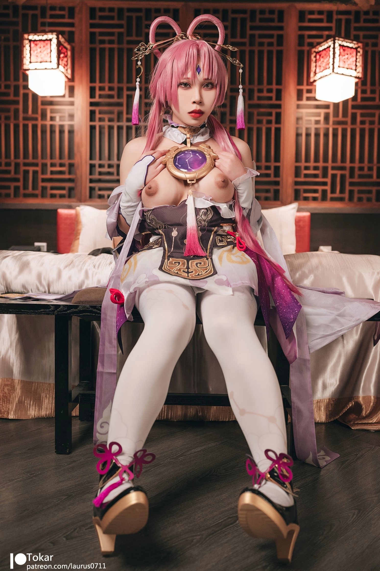 Gallery - Tokar浵卡-崩坏星穹铁道符玄Cosplay私房照-性感大尺度动漫角色扮演角色扮演大尺度私房照性感诱惑 女神私房照_秀色女神 - image 20