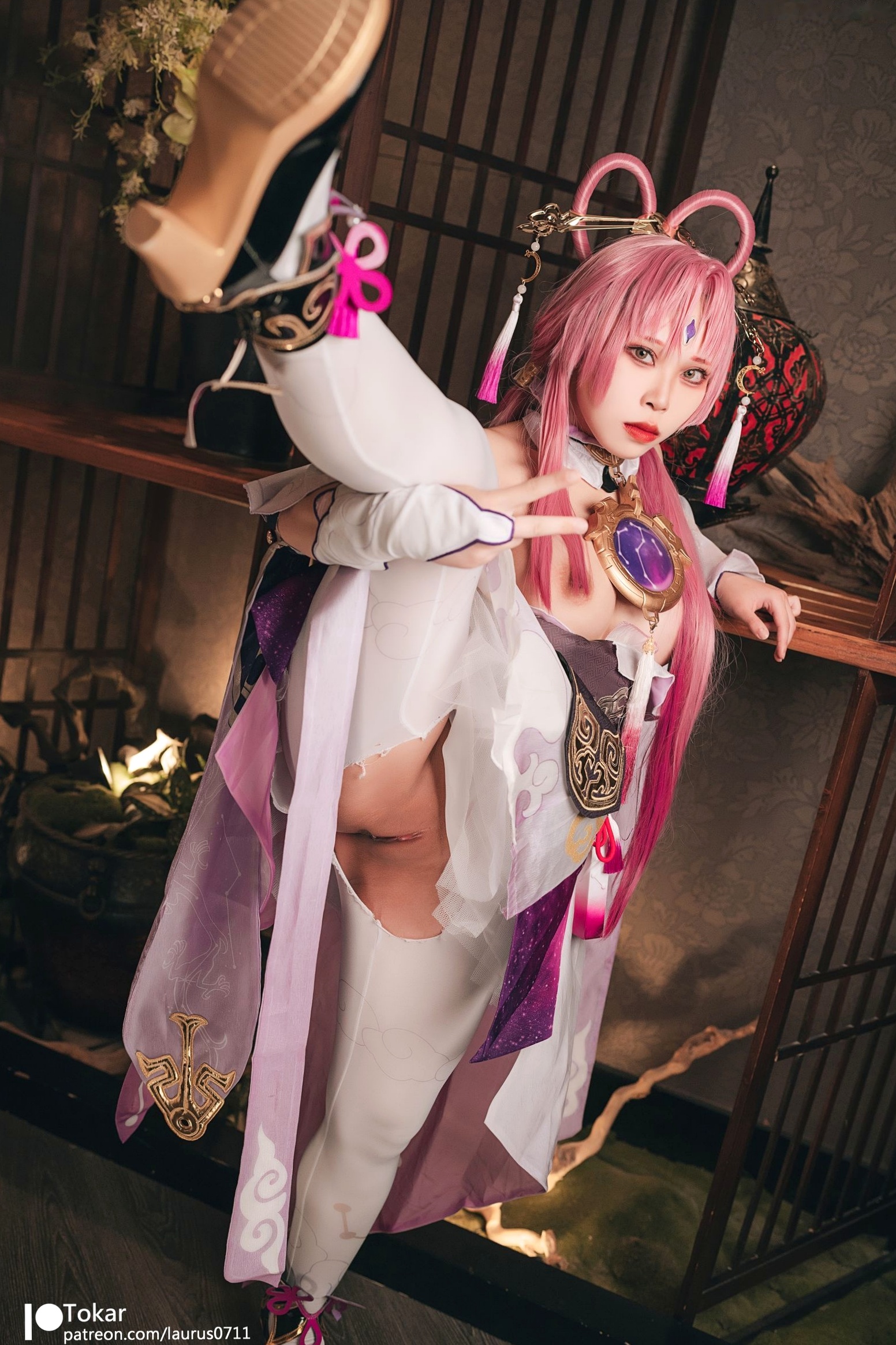 Gallery - Tokar浵卡-崩坏星穹铁道符玄Cosplay私房照-性感大尺度动漫角色扮演角色扮演大尺度私房照性感诱惑 女神私房照_秀色女神 - image 31