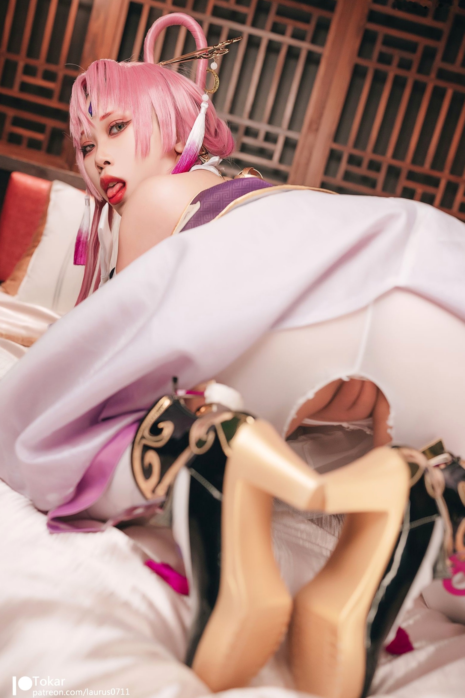 Gallery - Tokar浵卡-崩坏星穹铁道符玄Cosplay私房照-性感大尺度动漫角色扮演角色扮演大尺度私房照性感诱惑 女神私房照_秀色女神 - image 34