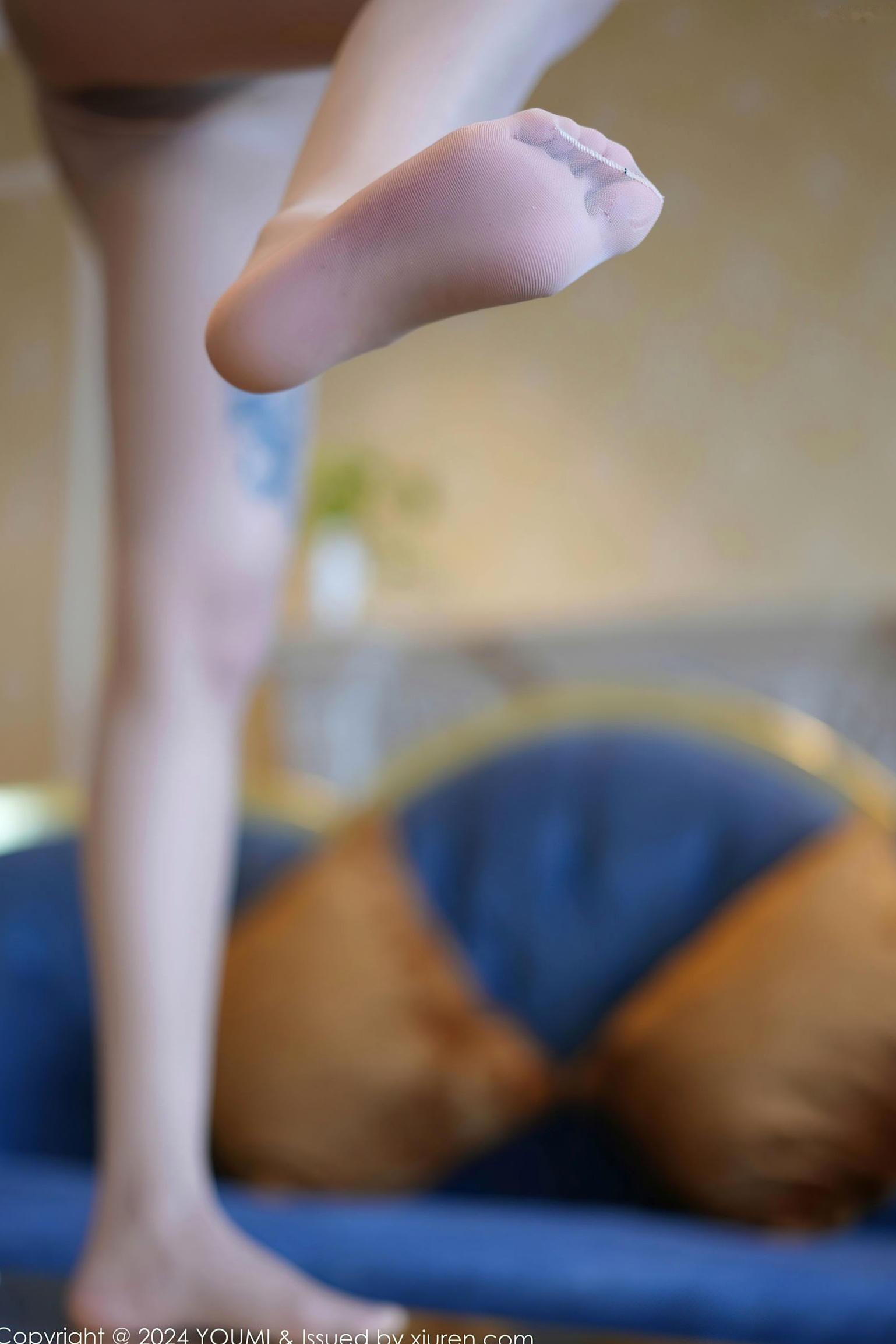 Gallery - YouMi尤蜜荟 - Chiness Model -1053-赵可欣baby-杏色连衣短裙-2024.04.19尤蜜荟 - Chiness Model  女神私房照_秀色女神 - image 51