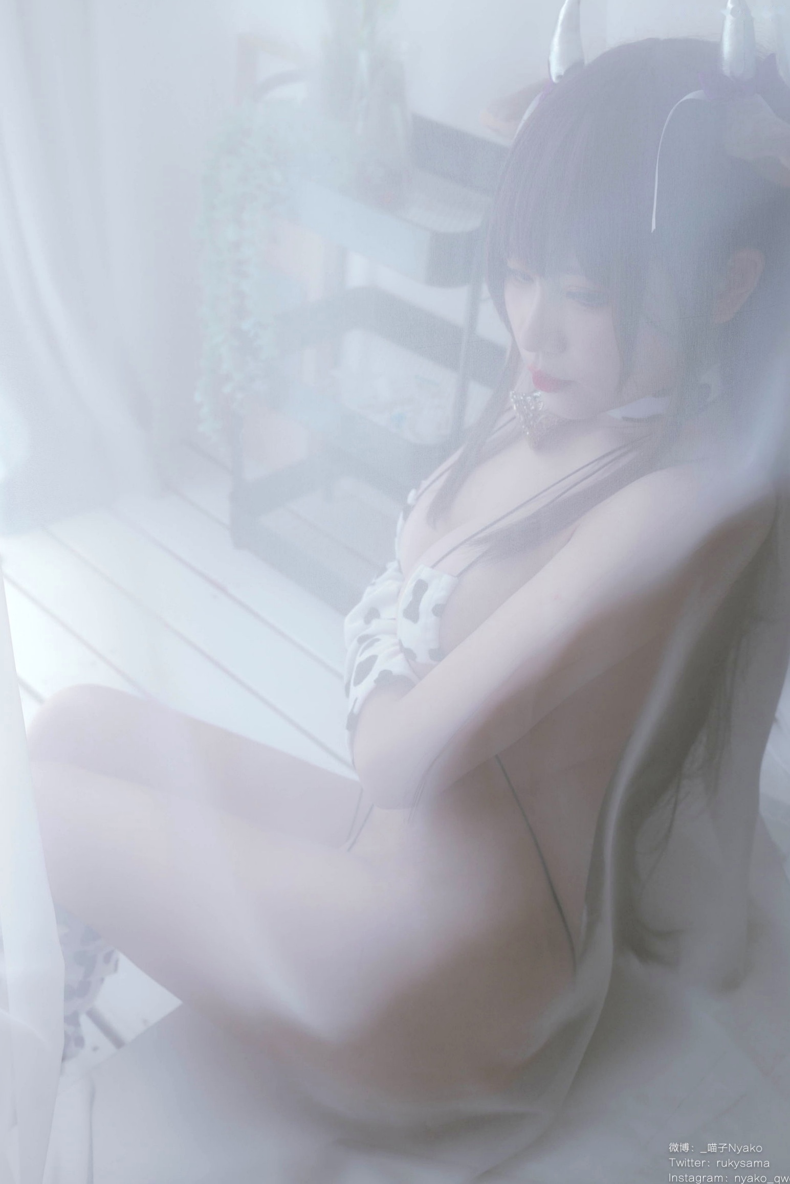 Gallery - Nyako喵子-樫野本-奶牛比基尼COS大片-白嫩私房写真-可爱诱惑角色扮演性感诱惑比基尼童颜巨乳角色扮演 女神私房照_秀色女神 - image 10