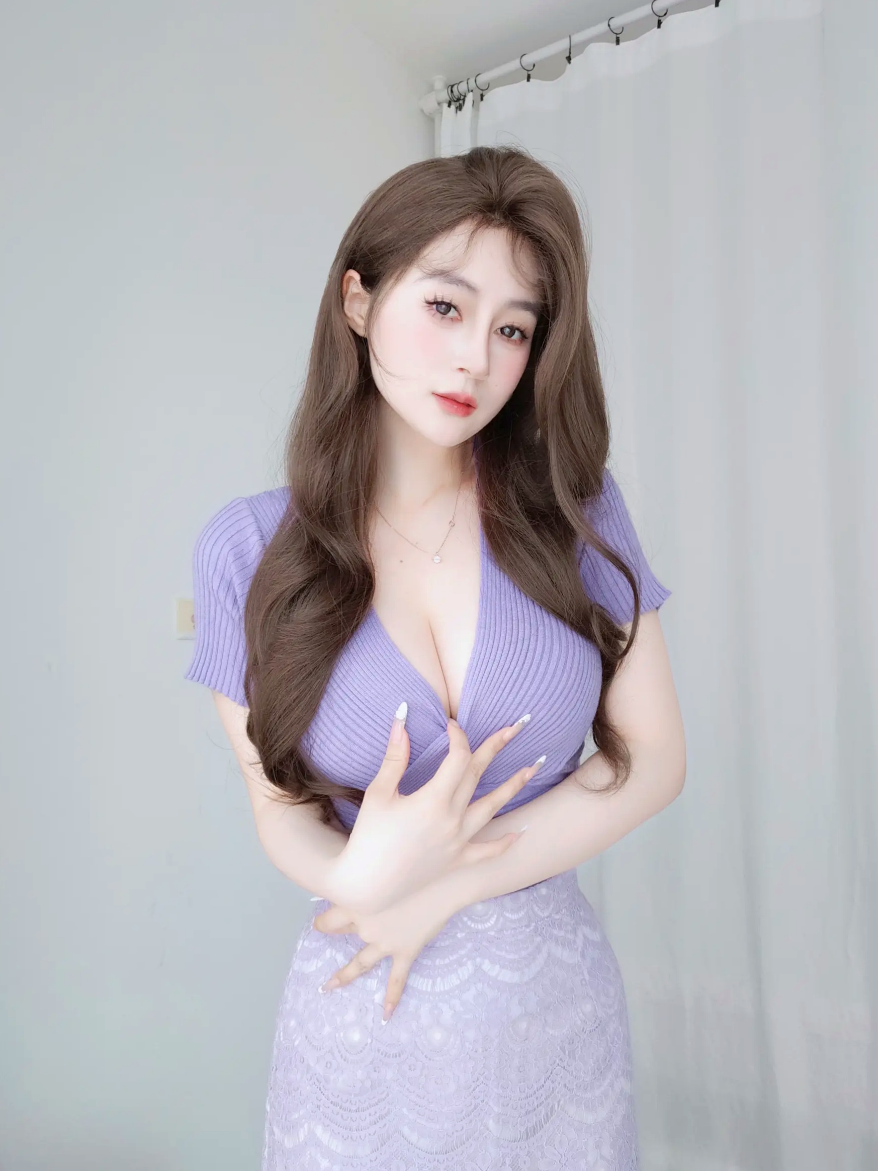 Gallery - 白银[fantia] 2024.10 中華娘系列：精致妆容与性感镂空旗袍诱惑，演绎别样二次元角色扮演私房摄影角色扮演性感诱惑私房照 女神私房照_秀色女神 - image 88