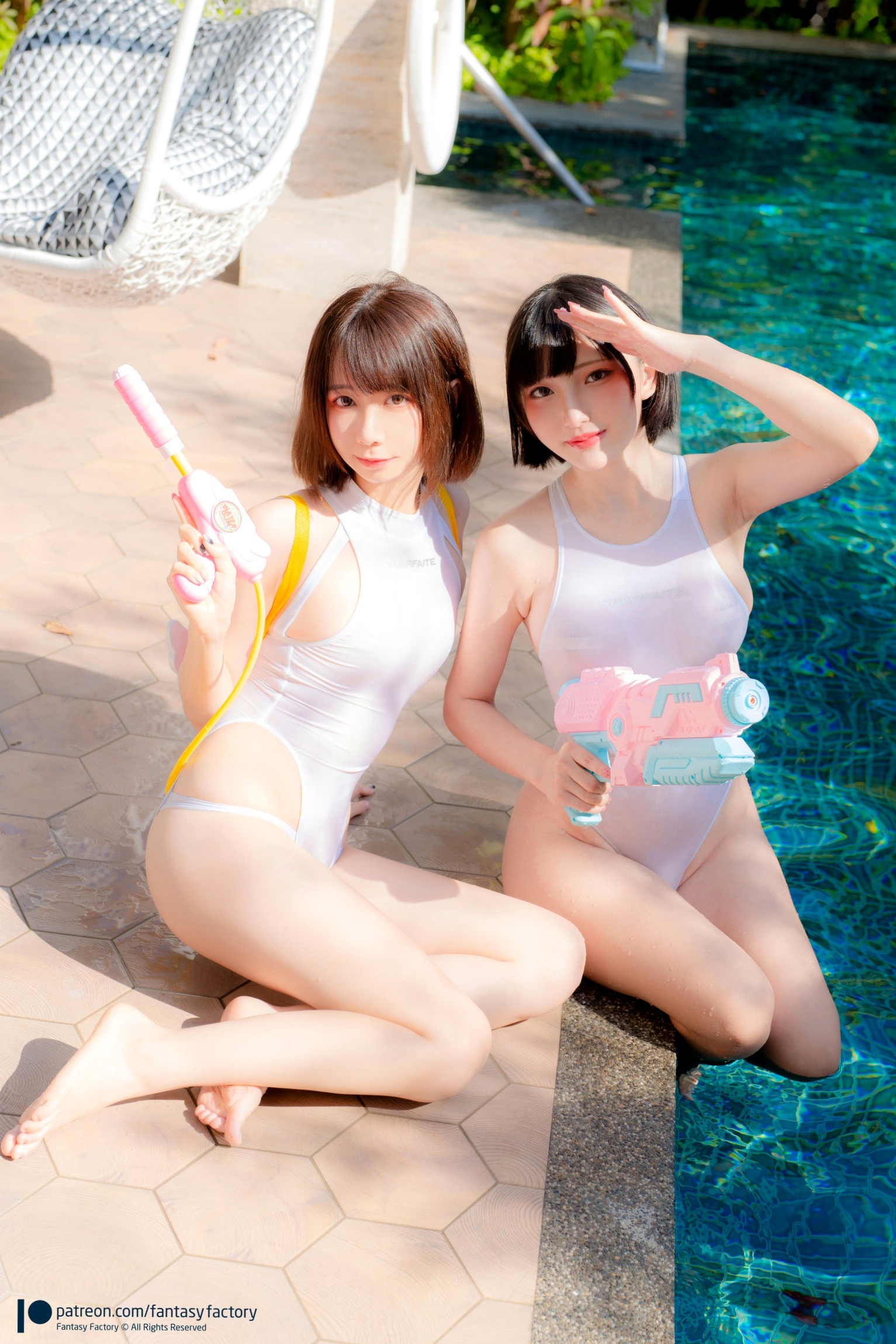 Gallery - Fantasy-Factory-小丁Ding-恶魔姐妹花-MeiMei-2022.02 浴缸诱惑 恶魔角色扮演 湿身私房写真性感浴室角色扮演湿身大尺度 女神私房照_秀色女神 - image 1
