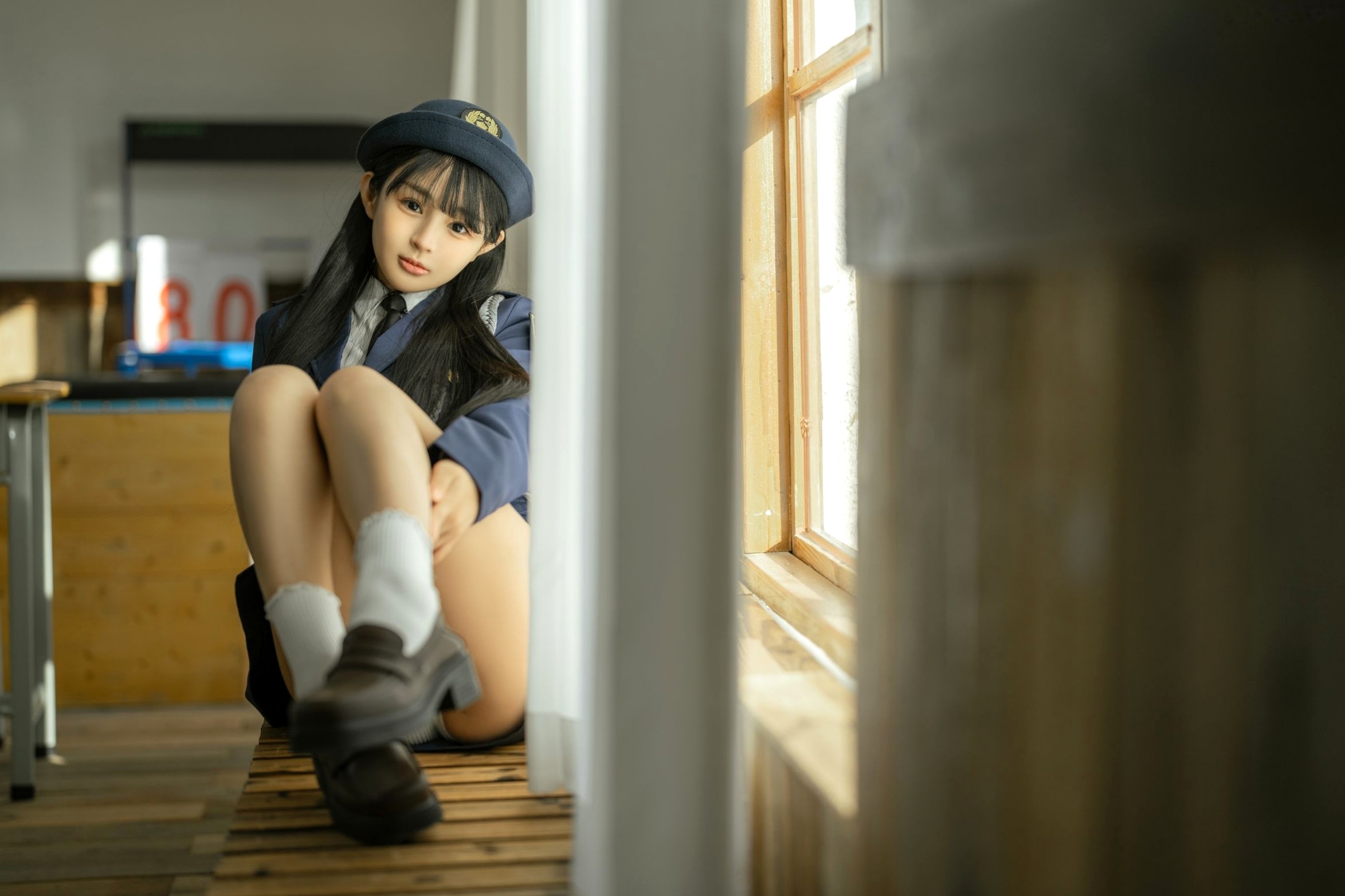 Gallery - 桜井宁宁-中野美树制服诱惑，更衣室私房写真，极致性感白嫩美体，职场制服与内衣的诱惑碰撞制服性感诱惑私房照童颜巨乳 女神私房照_秀色女神 - image 4