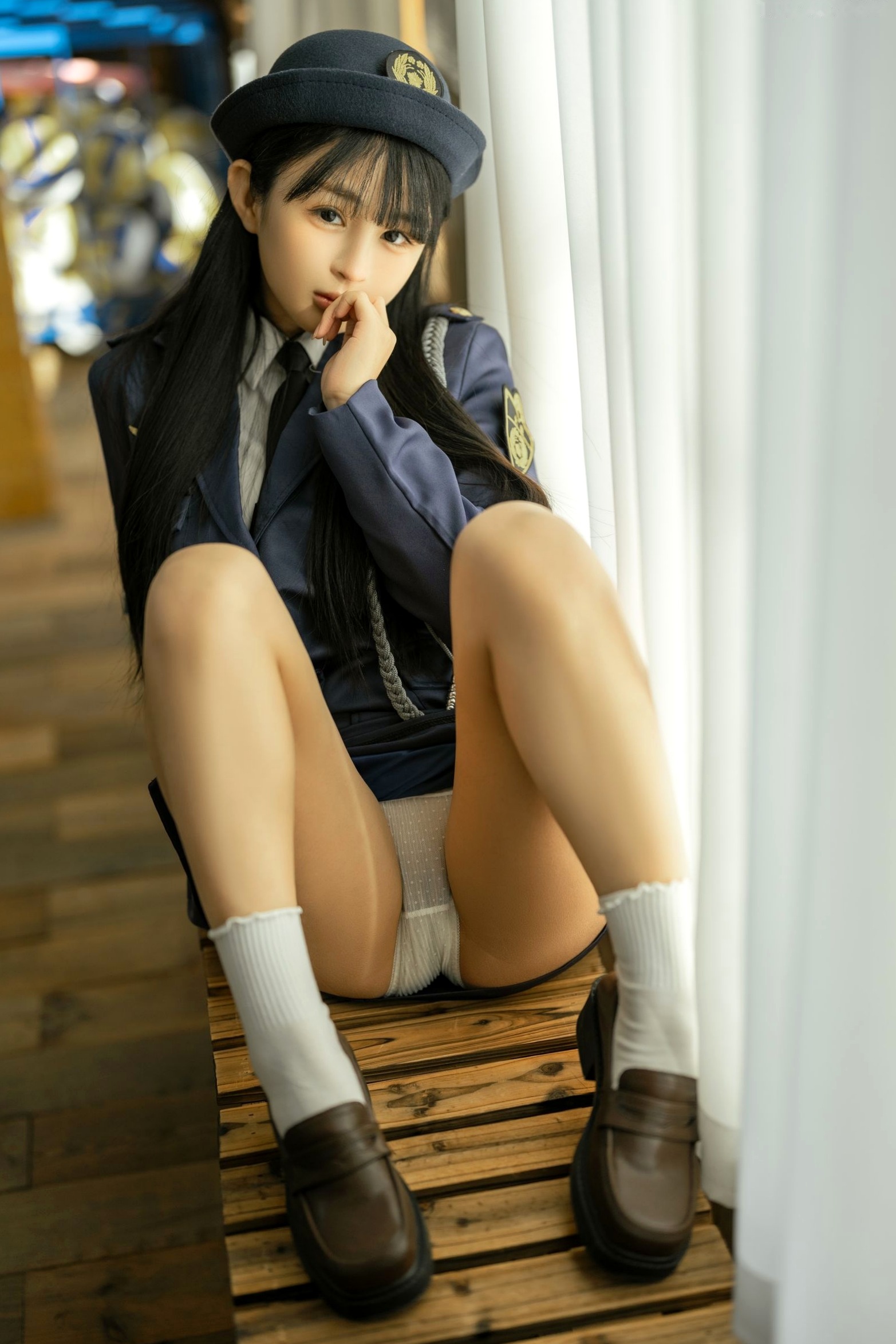 Gallery - 桜井宁宁-中野美树制服诱惑，更衣室私房写真，极致性感白嫩美体，职场制服与内衣的诱惑碰撞制服性感诱惑私房照童颜巨乳 女神私房照_秀色女神 - image 6