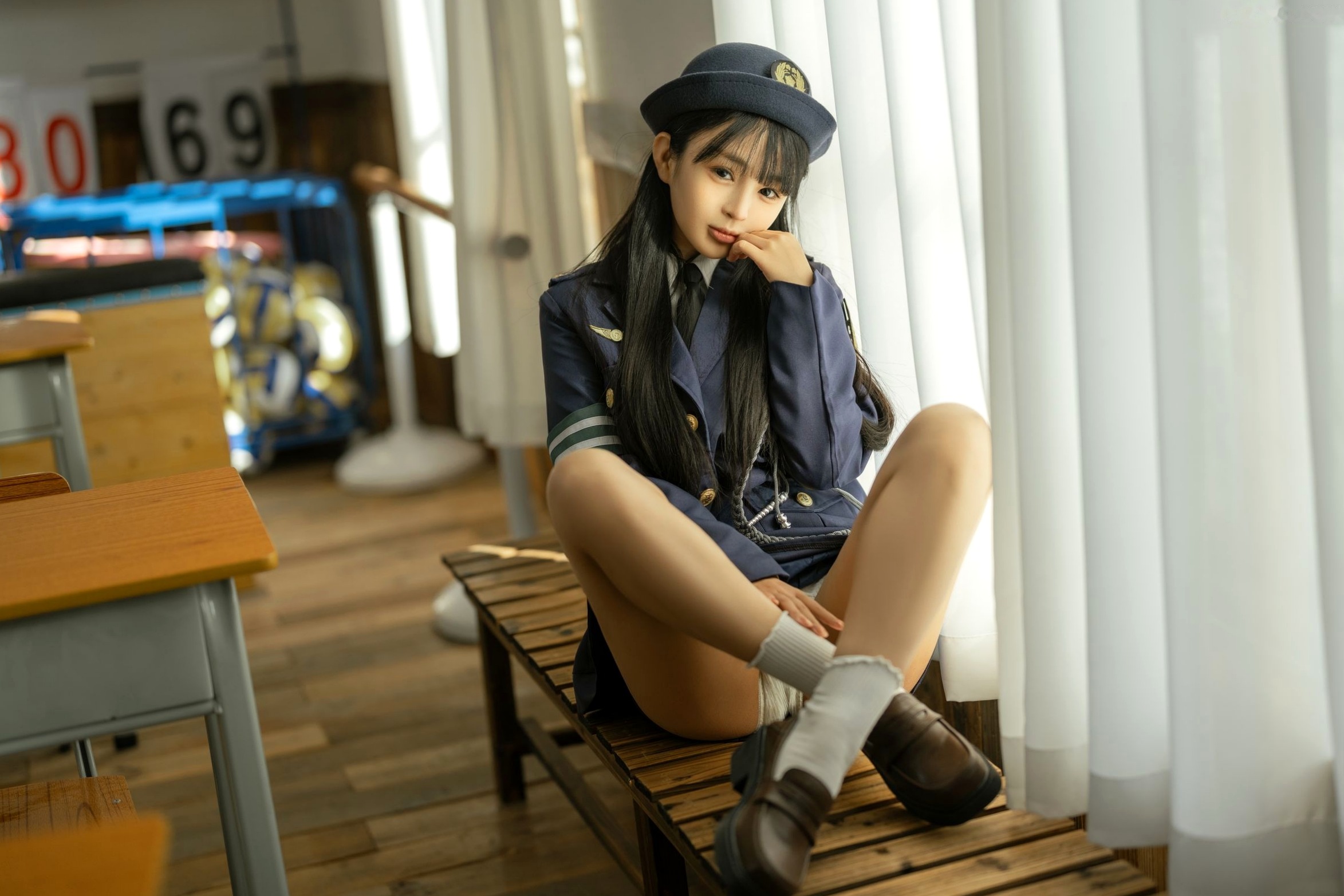 Gallery - 桜井宁宁-中野美树制服诱惑，更衣室私房写真，极致性感白嫩美体，职场制服与内衣的诱惑碰撞制服性感诱惑私房照童颜巨乳 女神私房照_秀色女神 - image 7