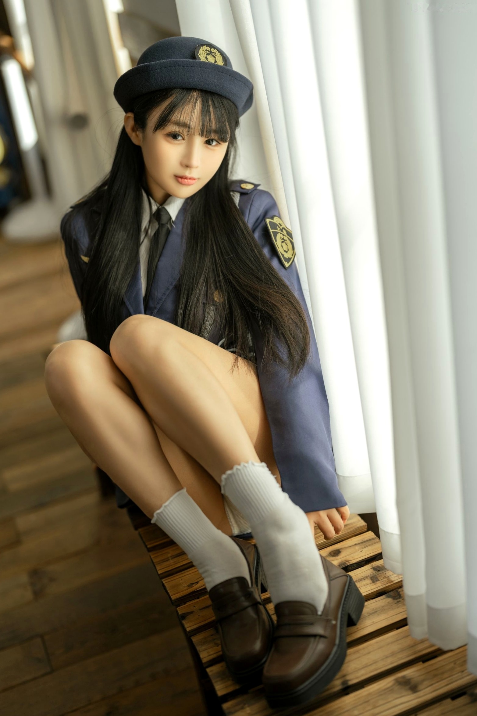 Gallery - 桜井宁宁-中野美树制服诱惑，更衣室私房写真，极致性感白嫩美体，职场制服与内衣的诱惑碰撞制服性感诱惑私房照童颜巨乳 女神私房照_秀色女神 - image 8