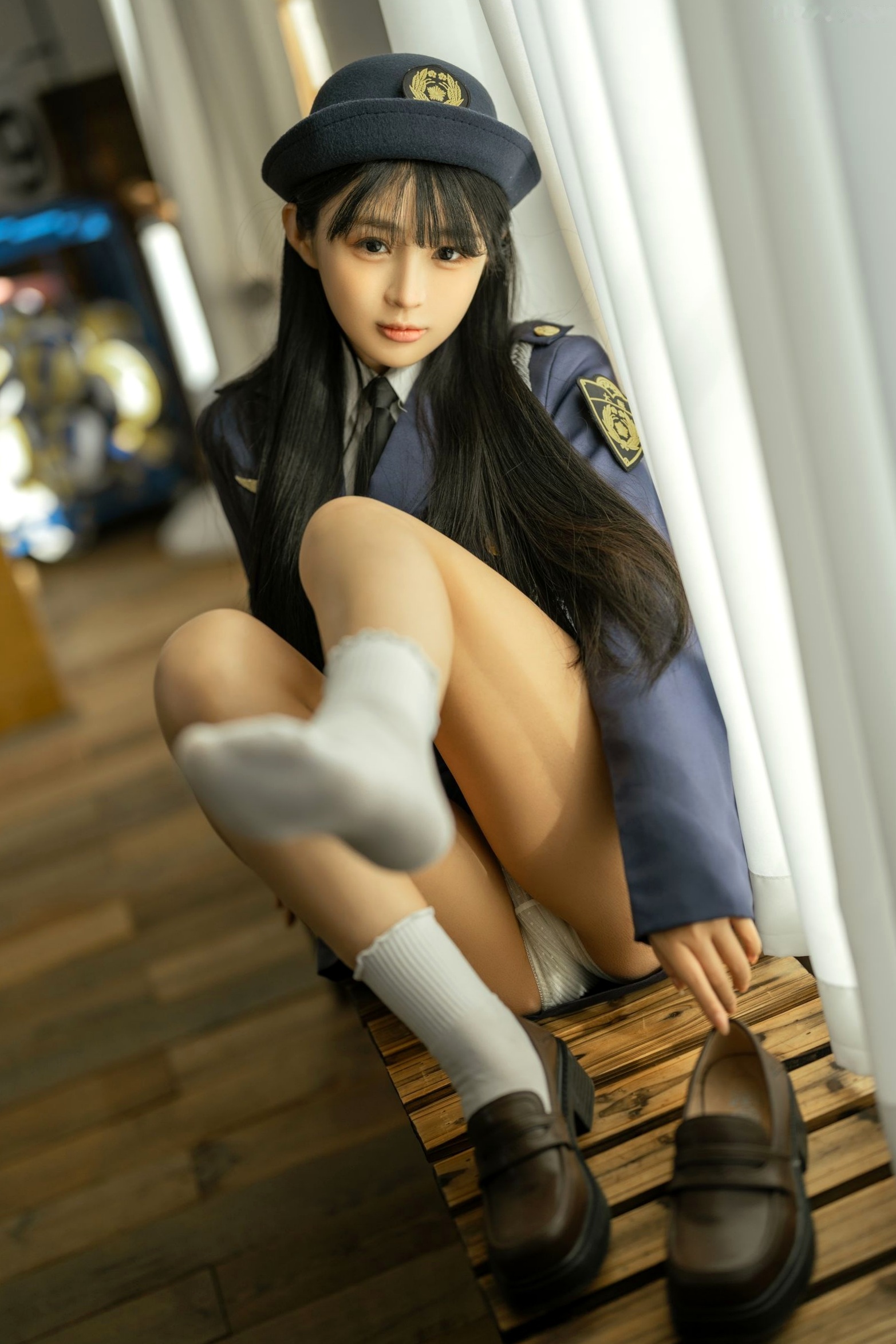 Gallery - 桜井宁宁-中野美树制服诱惑，更衣室私房写真，极致性感白嫩美体，职场制服与内衣的诱惑碰撞制服性感诱惑私房照童颜巨乳 女神私房照_秀色女神 - image 9