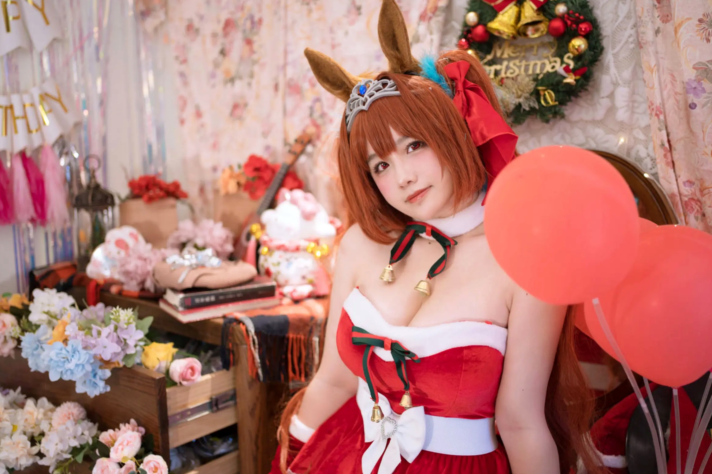 Gallery - 阿半今天很开心 - 赛马娘 大和赤骥·绯红的星落之夜 [48P] 女神私房照_秀色女神 - image 3