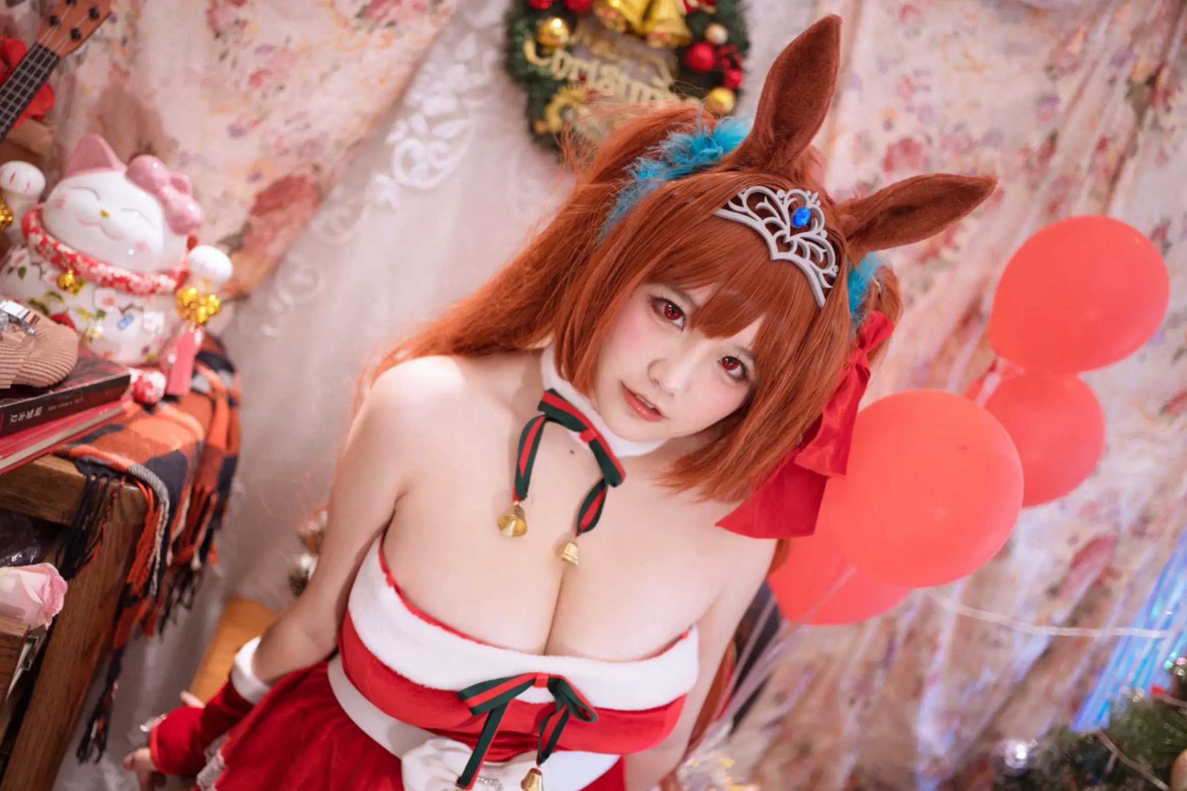 Gallery - 阿半今天很开心 - 赛马娘 大和赤骥·绯红的星落之夜 [48P] 女神私房照_秀色女神 - image 4