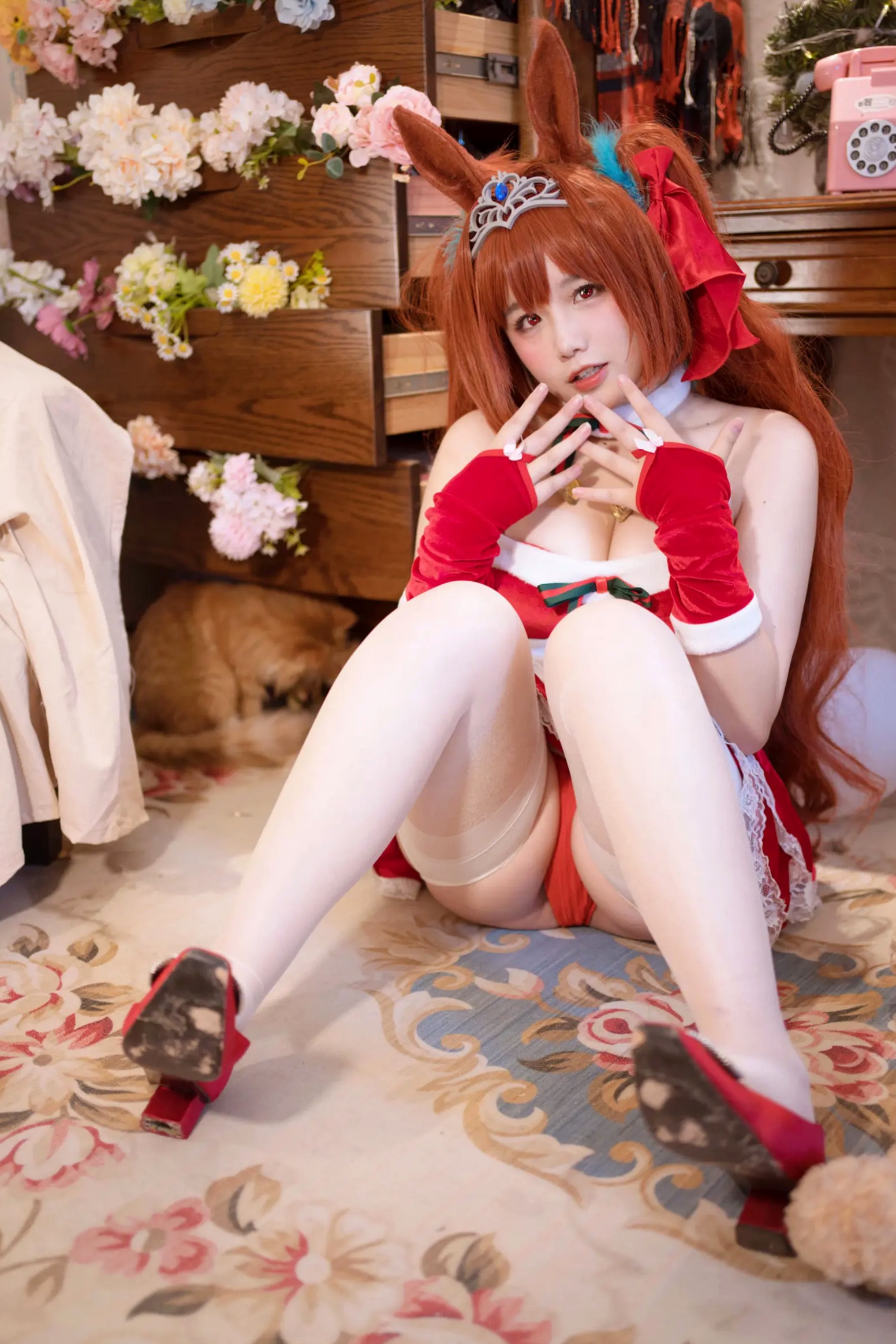 Gallery - 阿半今天很开心 - 赛马娘 大和赤骥·绯红的星落之夜 [48P] 女神私房照_秀色女神 - image 9