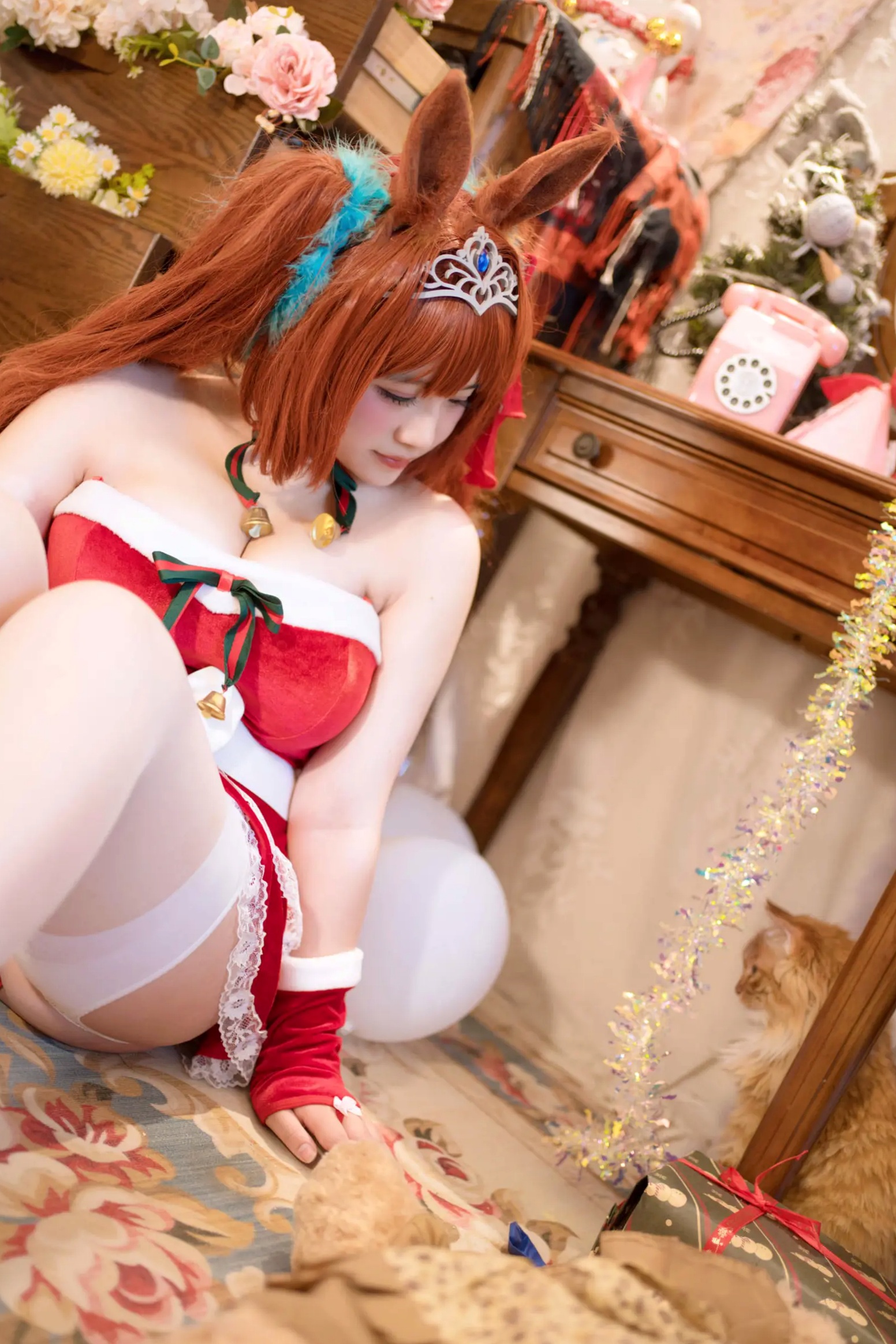 Gallery - 阿半今天很开心 - 赛马娘 大和赤骥·绯红的星落之夜 [48P] 女神私房照_秀色女神 - image 14