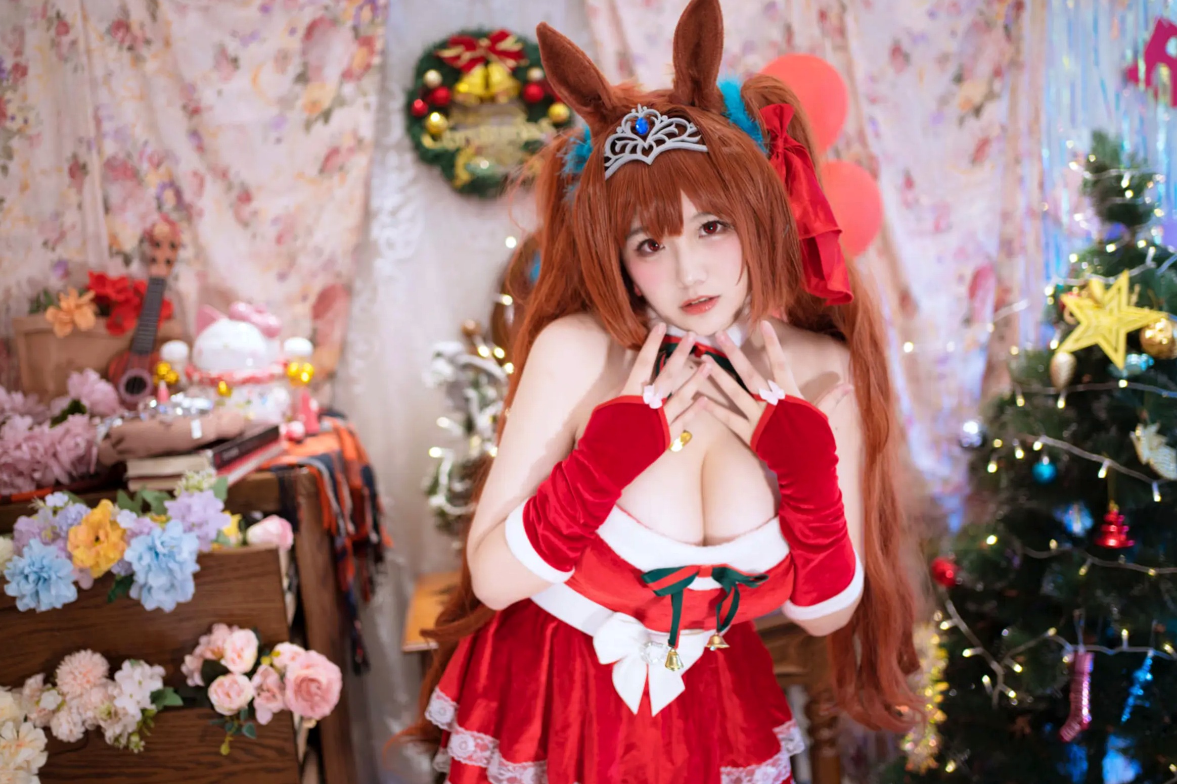 Gallery - 阿半今天很开心 - 赛马娘 大和赤骥·绯红的星落之夜 [48P] 女神私房照_秀色女神 - image 16