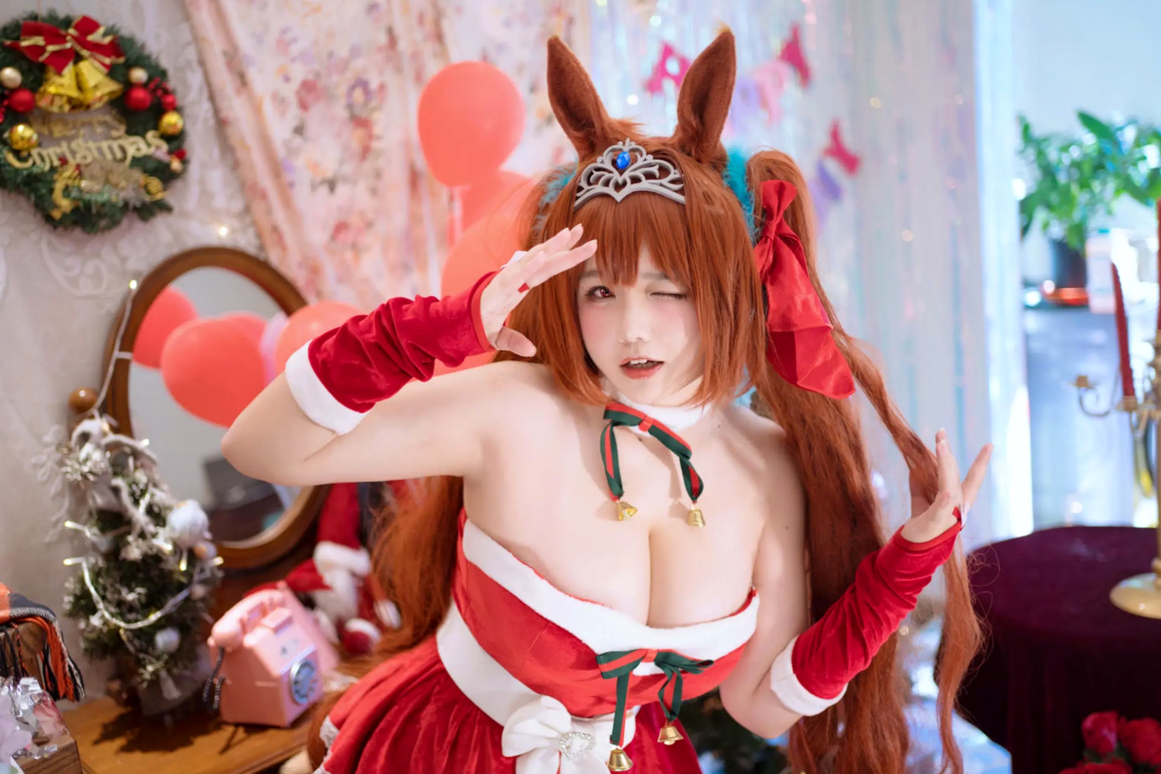 Gallery - 阿半今天很开心 - 赛马娘 大和赤骥·绯红的星落之夜 [48P] 女神私房照_秀色女神 - image 17