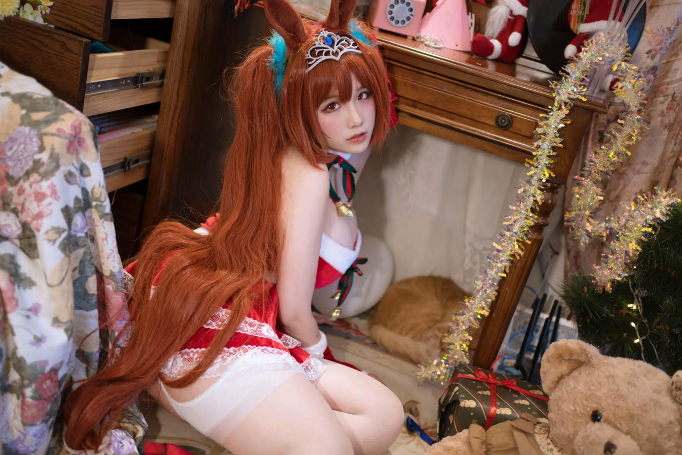 Gallery - 阿半今天很开心 - 赛马娘 大和赤骥·绯红的星落之夜 [48P] 女神私房照_秀色女神 - image 21