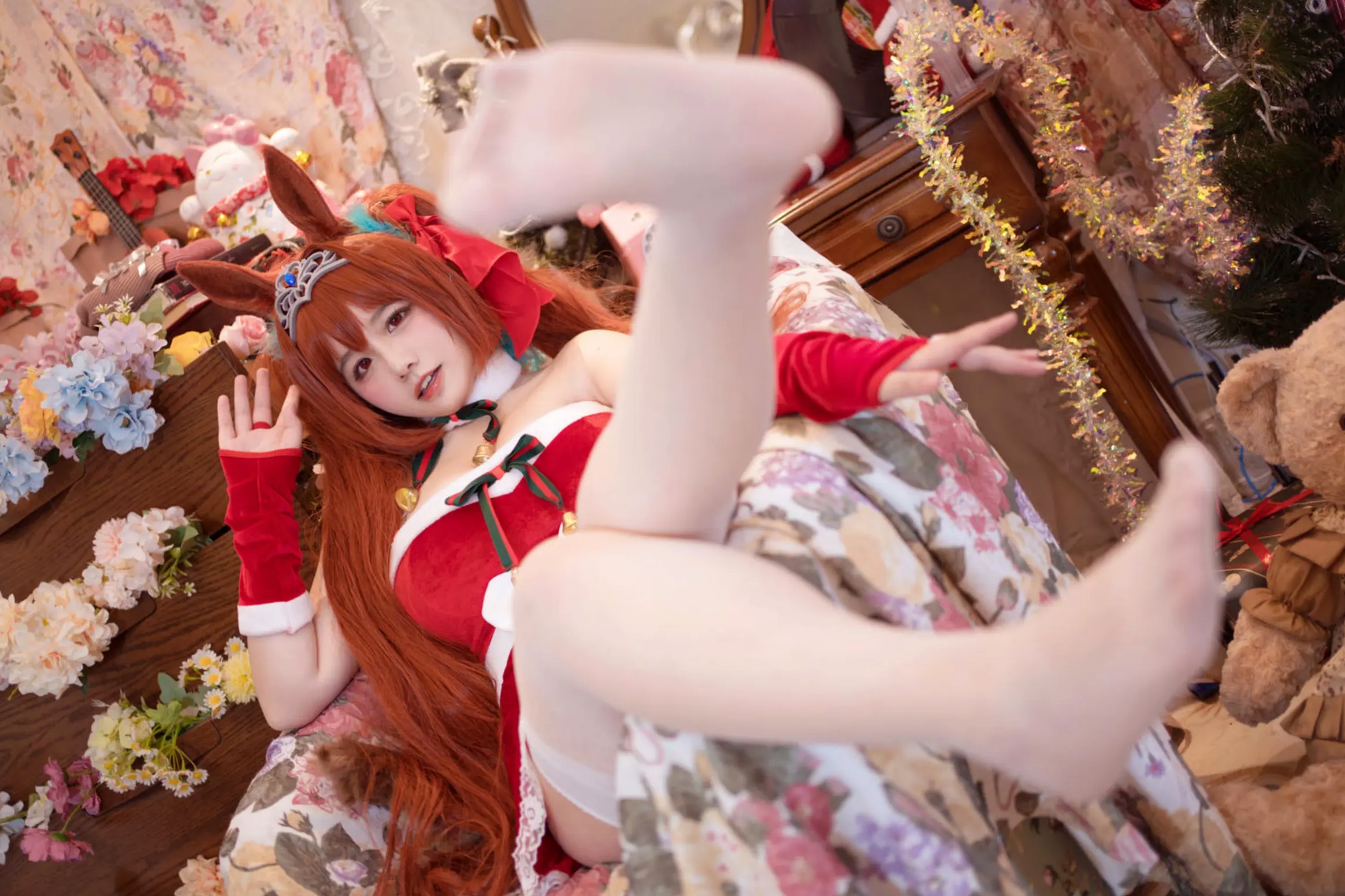 Gallery - 阿半今天很开心 - 赛马娘 大和赤骥·绯红的星落之夜 [48P] 女神私房照_秀色女神 - image 37