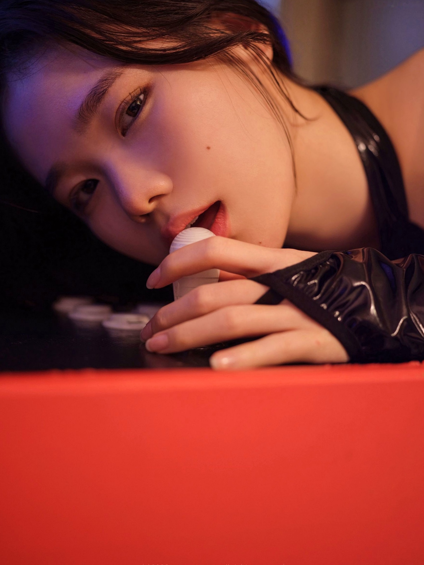 Gallery - 韩国美女Sira演绎小恶魔黑色漆皮内衣与创意绑带艺术私房照 - ArtGravia 373性感诱惑私房照韩国美臀 女神私房照_秀色女神 - image 96