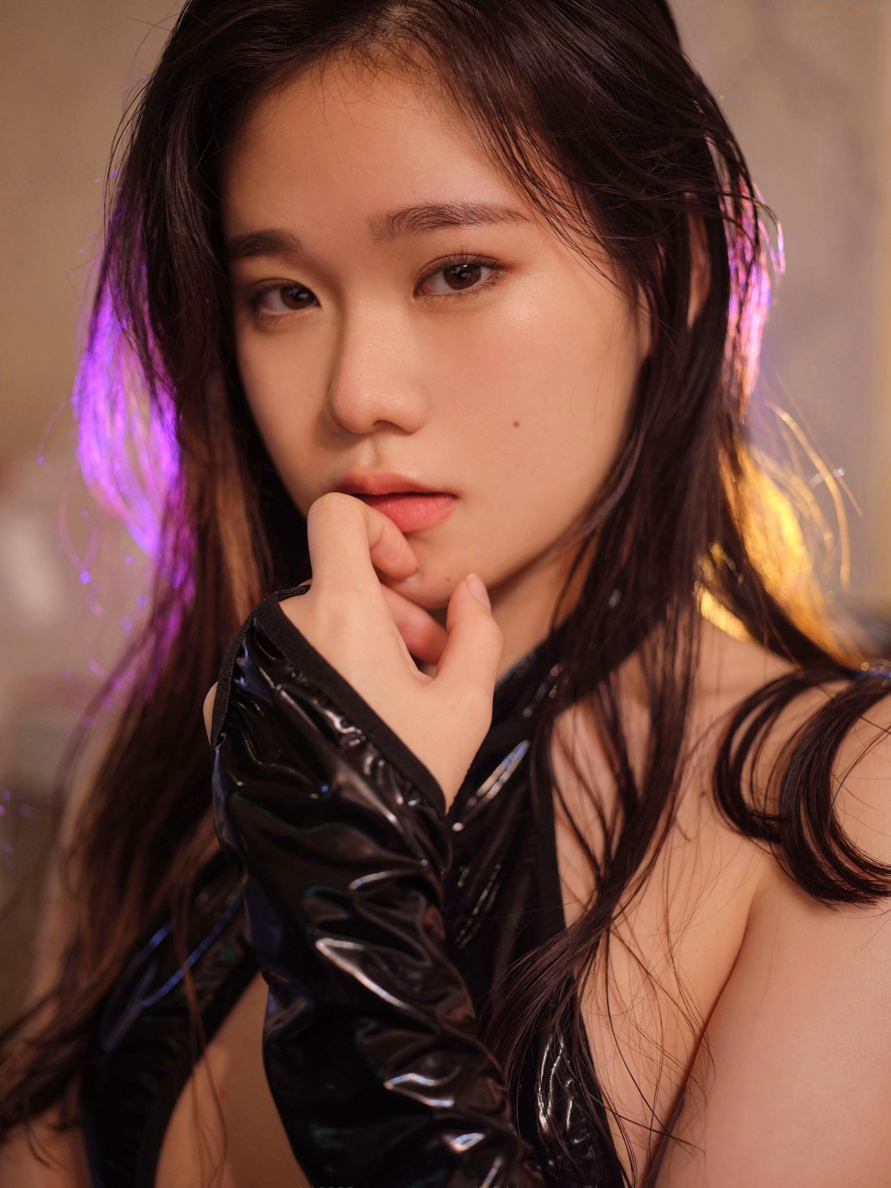 Gallery - 韩国美女Sira演绎小恶魔黑色漆皮内衣与创意绑带艺术私房照 - ArtGravia 373性感诱惑私房照韩国美臀 女神私房照_秀色女神 - image 98
