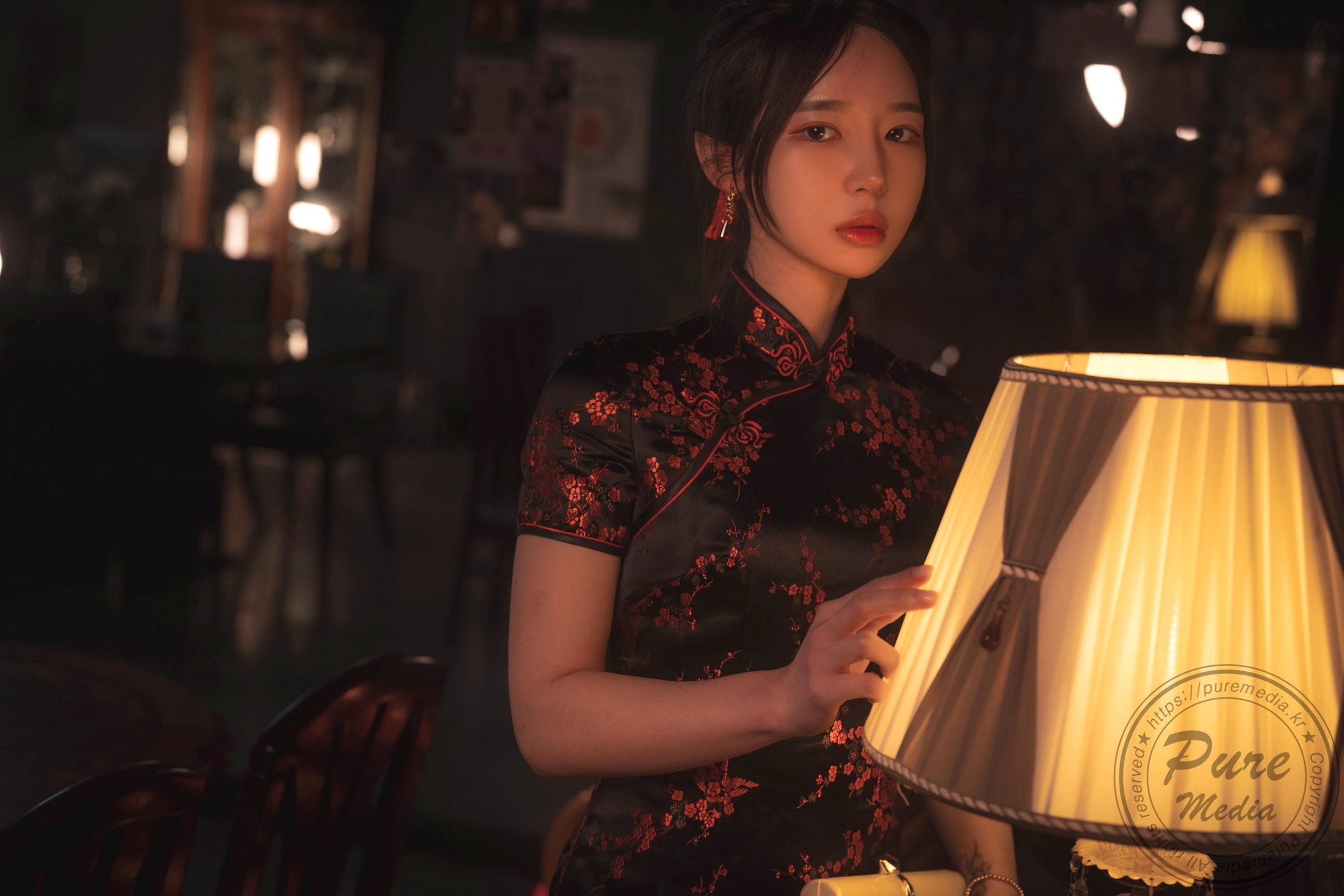 Gallery - 韩国美女Yeha-花样年华艺术写真-旗袍与红丝带的诱惑-Pure Media私房照-性感女神精品摄影韩国旗袍性感私房照女神 女神私房照_秀色女神 - image 10