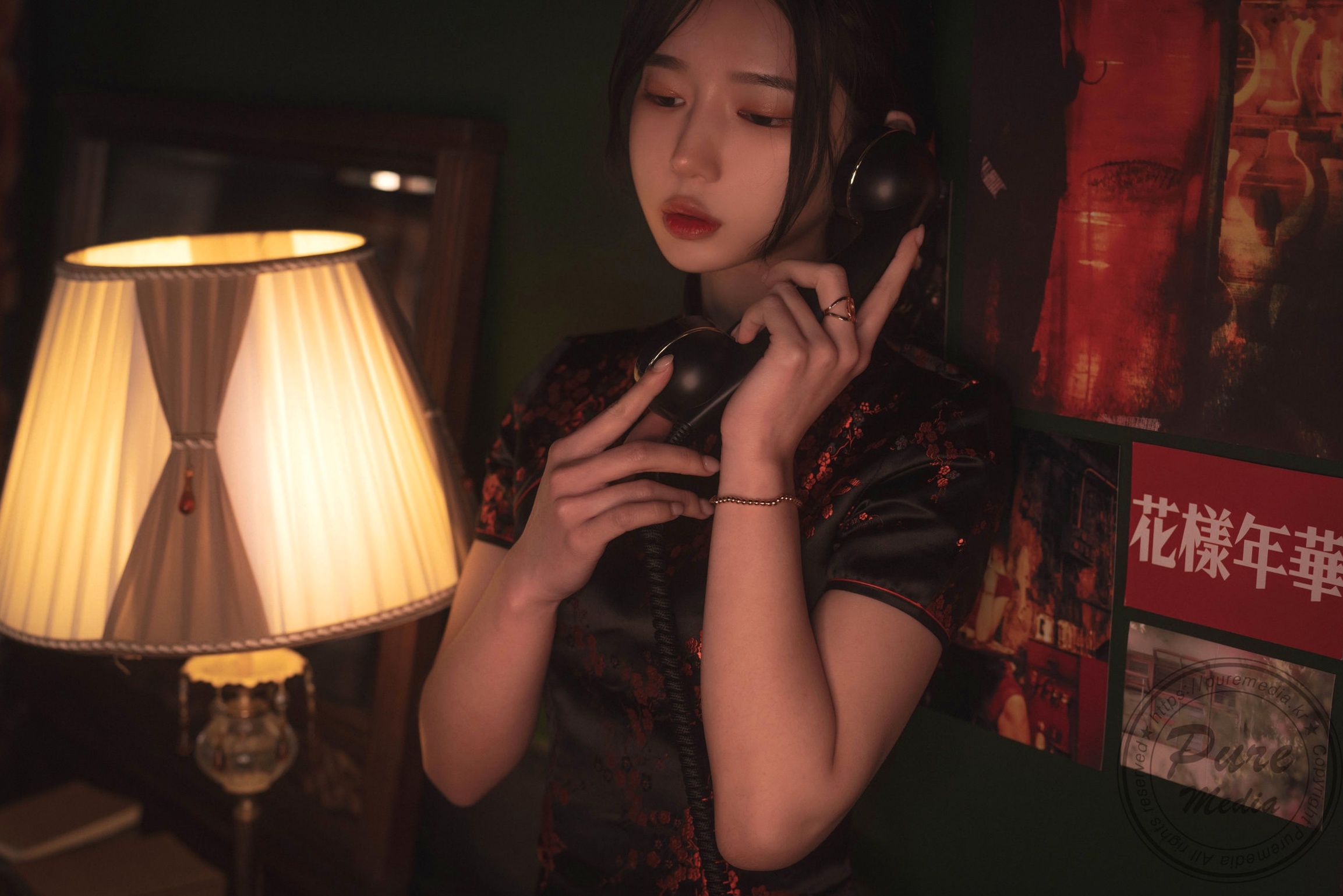 Gallery - 韩国美女Yeha-花样年华艺术写真-旗袍与红丝带的诱惑-Pure Media私房照-性感女神精品摄影韩国旗袍性感私房照女神 女神私房照_秀色女神 - image 13