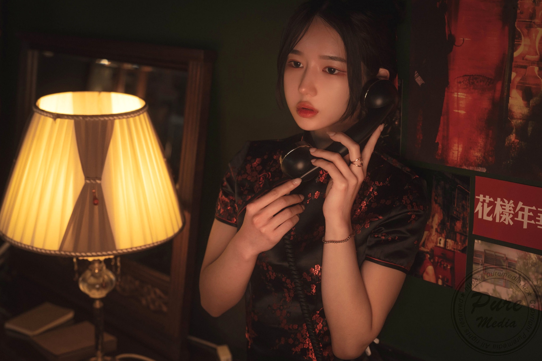 Gallery - 韩国美女Yeha-花样年华艺术写真-旗袍与红丝带的诱惑-Pure Media私房照-性感女神精品摄影韩国旗袍性感私房照女神 女神私房照_秀色女神 - image 20