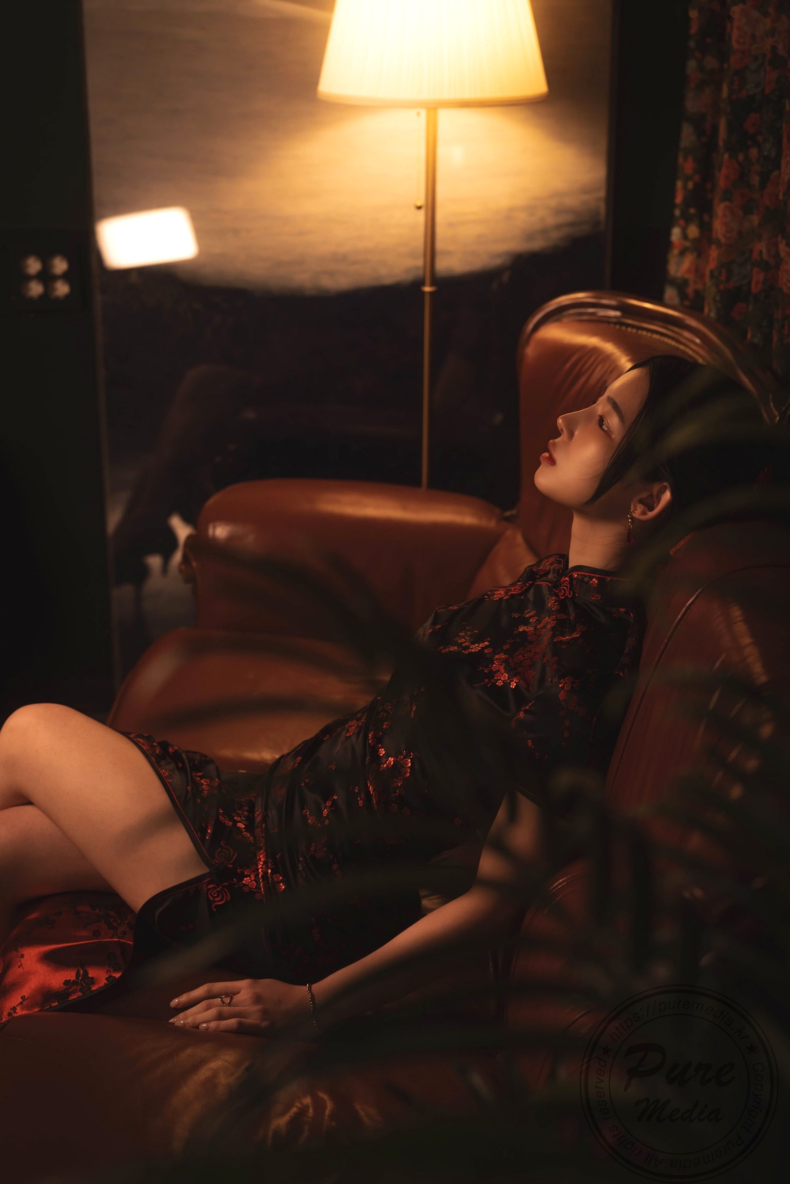 Gallery - 韩国美女Yeha-花样年华艺术写真-旗袍与红丝带的诱惑-Pure Media私房照-性感女神精品摄影韩国旗袍性感私房照女神 女神私房照_秀色女神 - image 24