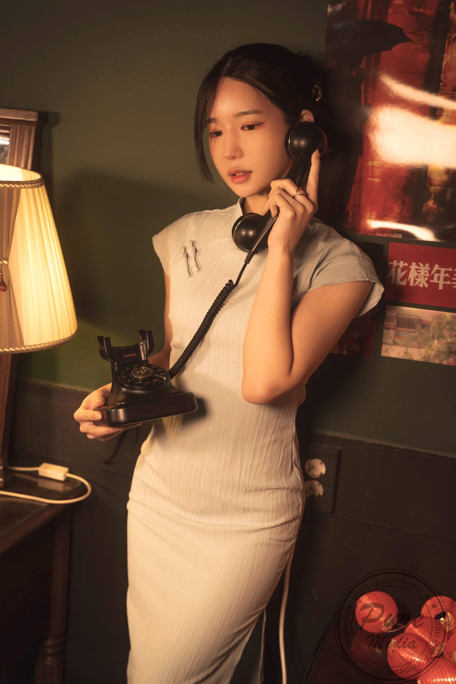 Gallery - 韩国美女Yeha-花样年华艺术写真-旗袍与红丝带的诱惑-Pure Media私房照-性感女神精品摄影韩国旗袍性感私房照女神 女神私房照_秀色女神 - image 28