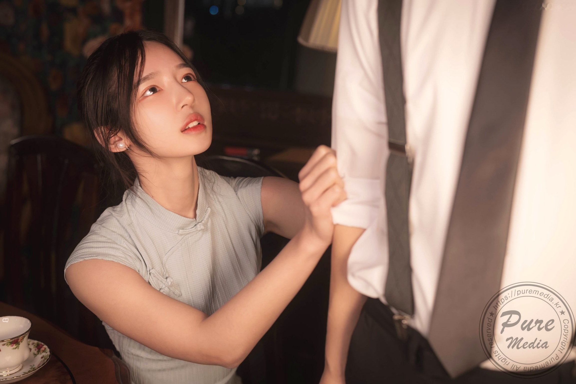 Gallery - 韩国美女Yeha-花样年华艺术写真-旗袍与红丝带的诱惑-Pure Media私房照-性感女神精品摄影韩国旗袍性感私房照女神 女神私房照_秀色女神 - image 42